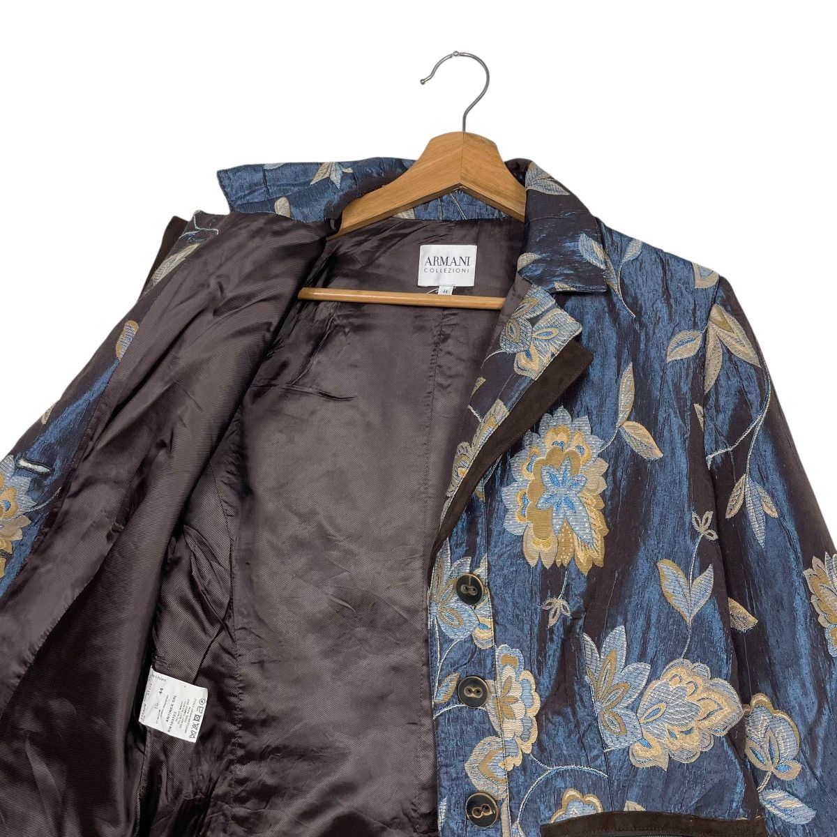 Armani Armani Collezioni Flower Design Jacket Size M / US 6-8 / IT 42-44 - 10 Thumbnail