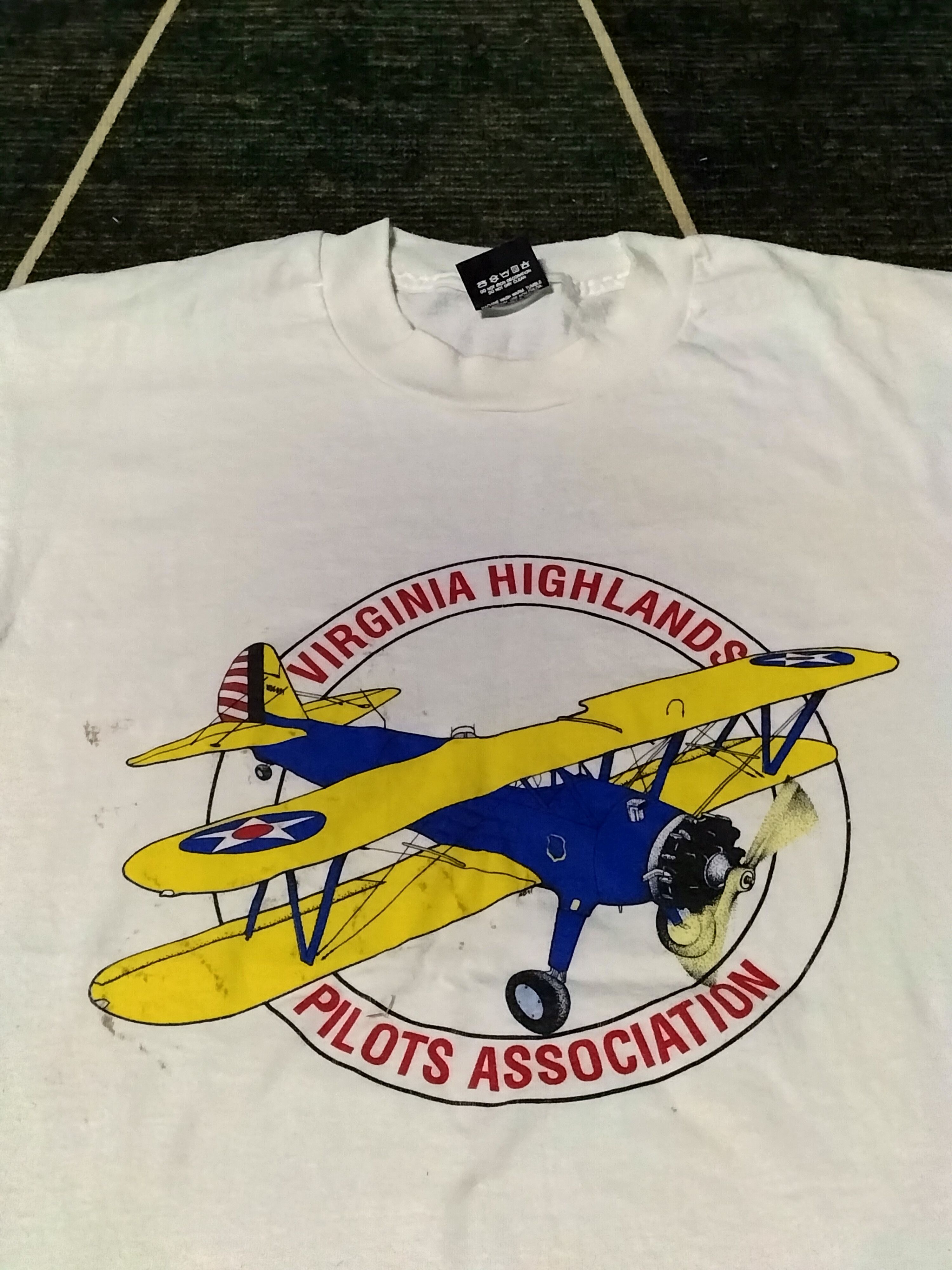 Vintage Vintage Virginia Highlands Pilots Associates 80s Size US XL / EU 56 / 4 - 3 Thumbnail