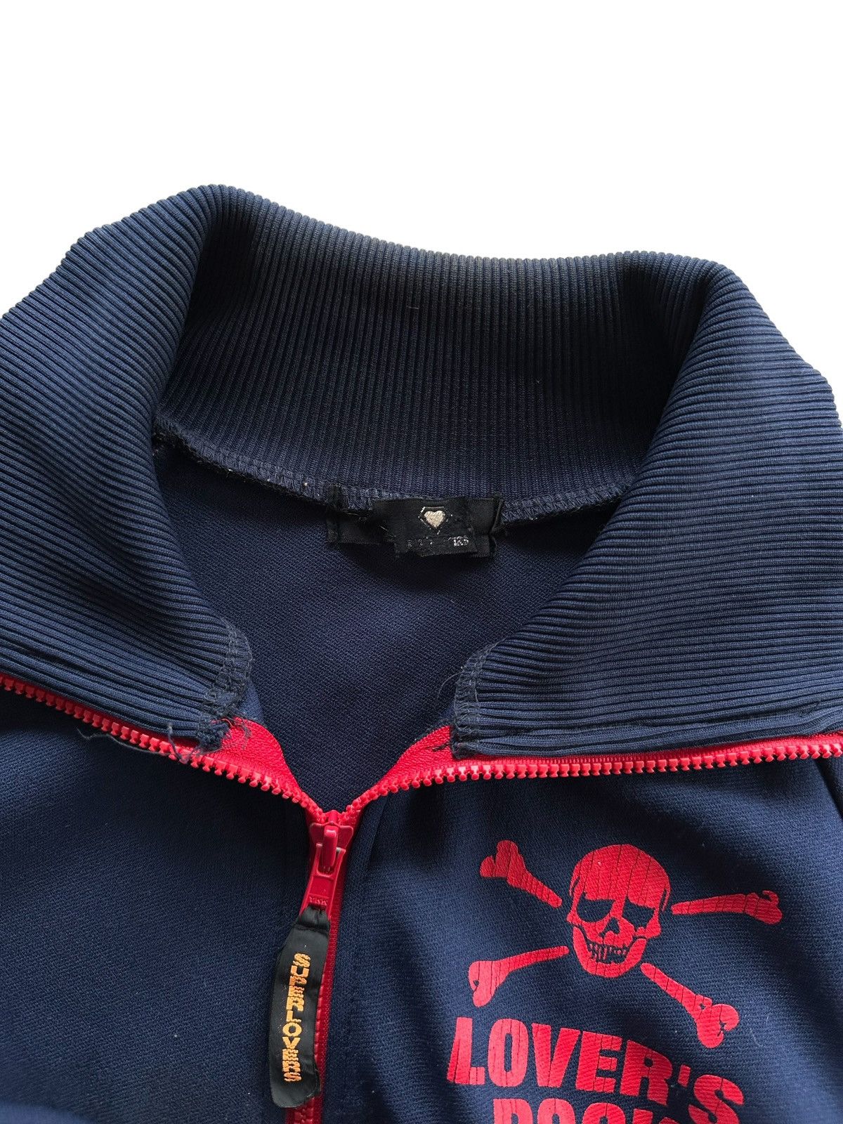 Japanese Brand Super Lover Lovers Rock Zipper Sweater Size US S / EU 44-46 / 1 - 8 Thumbnail