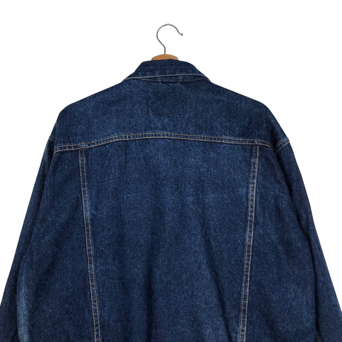 Japanese Brand 📌Vintage Trucker Denim Biker Jacket Nepuca Issey Miyake Size US L / EU 52-54 / 3 - 10 Thumbnail