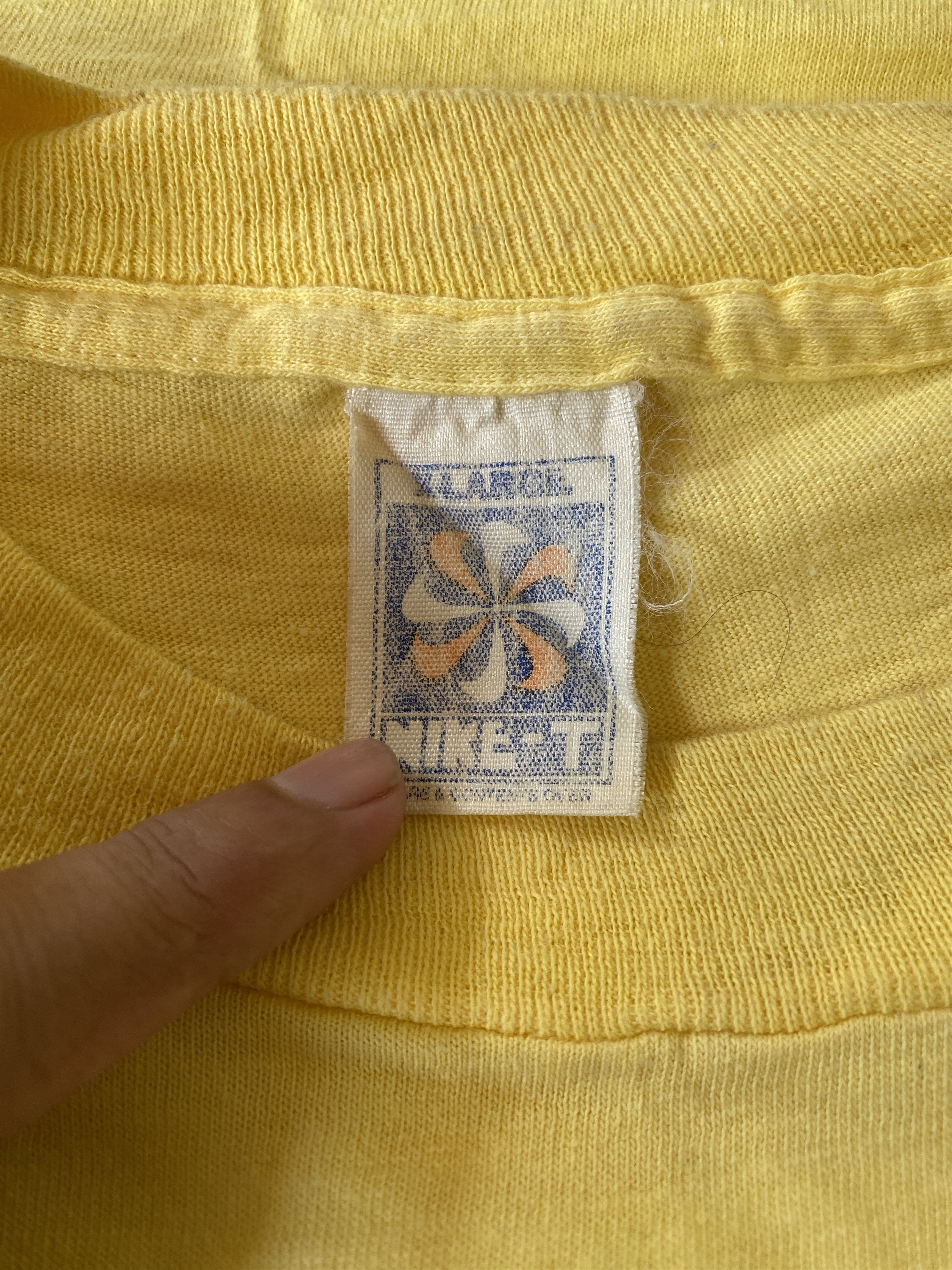 Nike × Vintage VINTAGE 80' NIKE PINWHEEL 'BLUE LAKE RUN' T SHIRT Size US XL / EU 56 / 4 - 6 Thumbnail