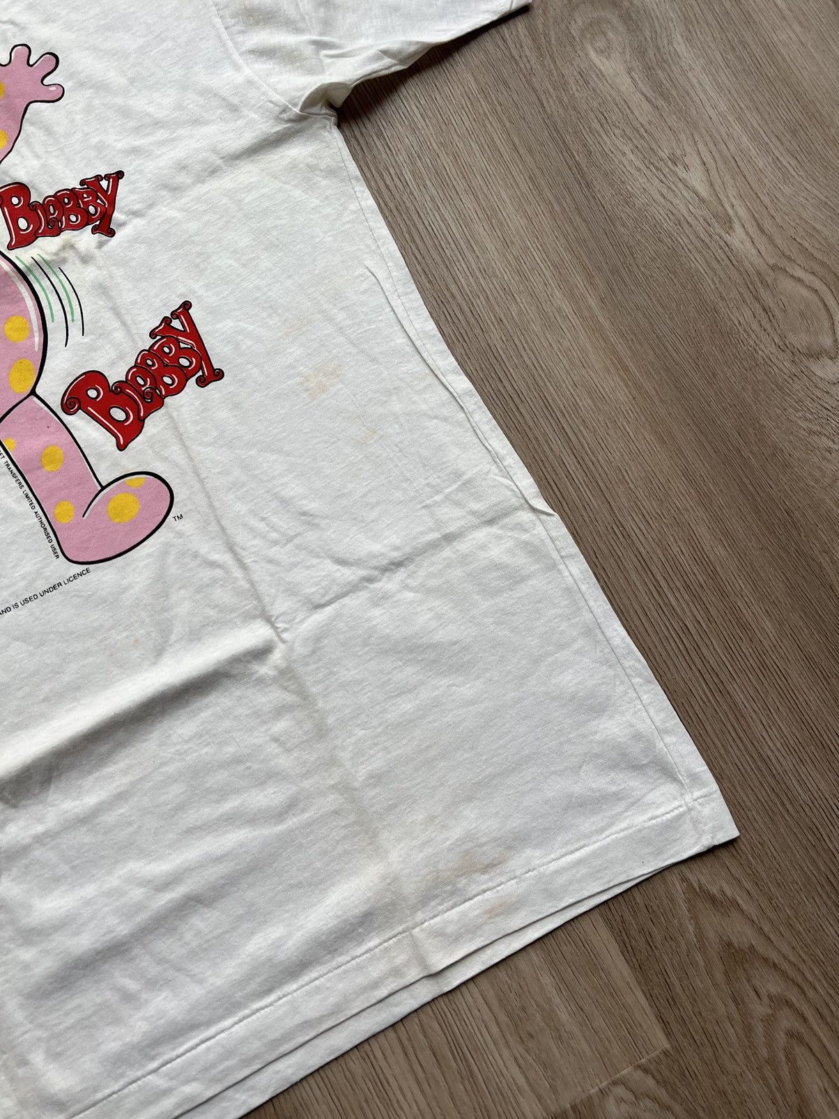 Vintage Vintage BBC Mr. Blobby Noel's House Party 1992 TV Show Shirt Size US L / EU 52-54 / 3 - 6 Thumbnail