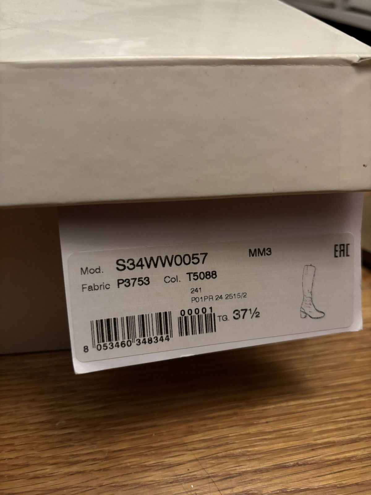 Maison Margiela Maison Margiela Knee High Boots Tabi Size US 6.5 / IT 36.5 - 7 Thumbnail