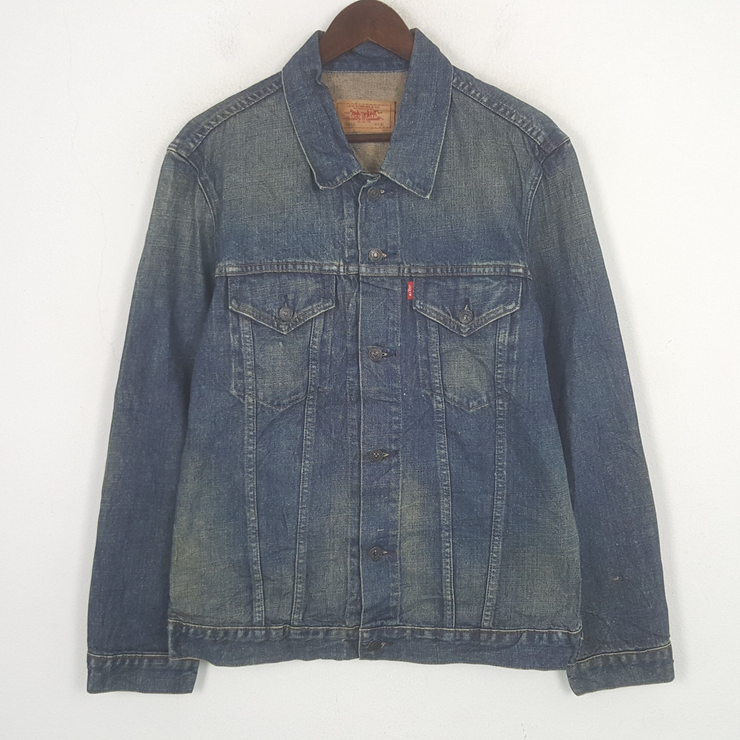 Levi's Vintage Levi's Denim Bikers Jacket Size US M / EU 48-50 / 2 - 1 Thumbnail