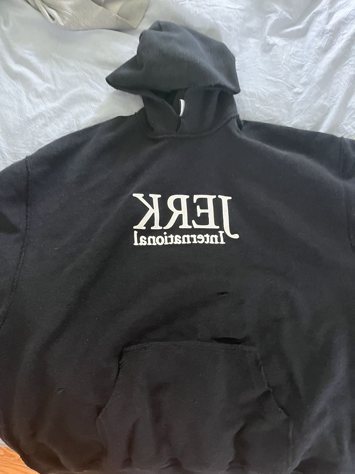 Vetements Vetement International Jerk Hoodie | Grailed