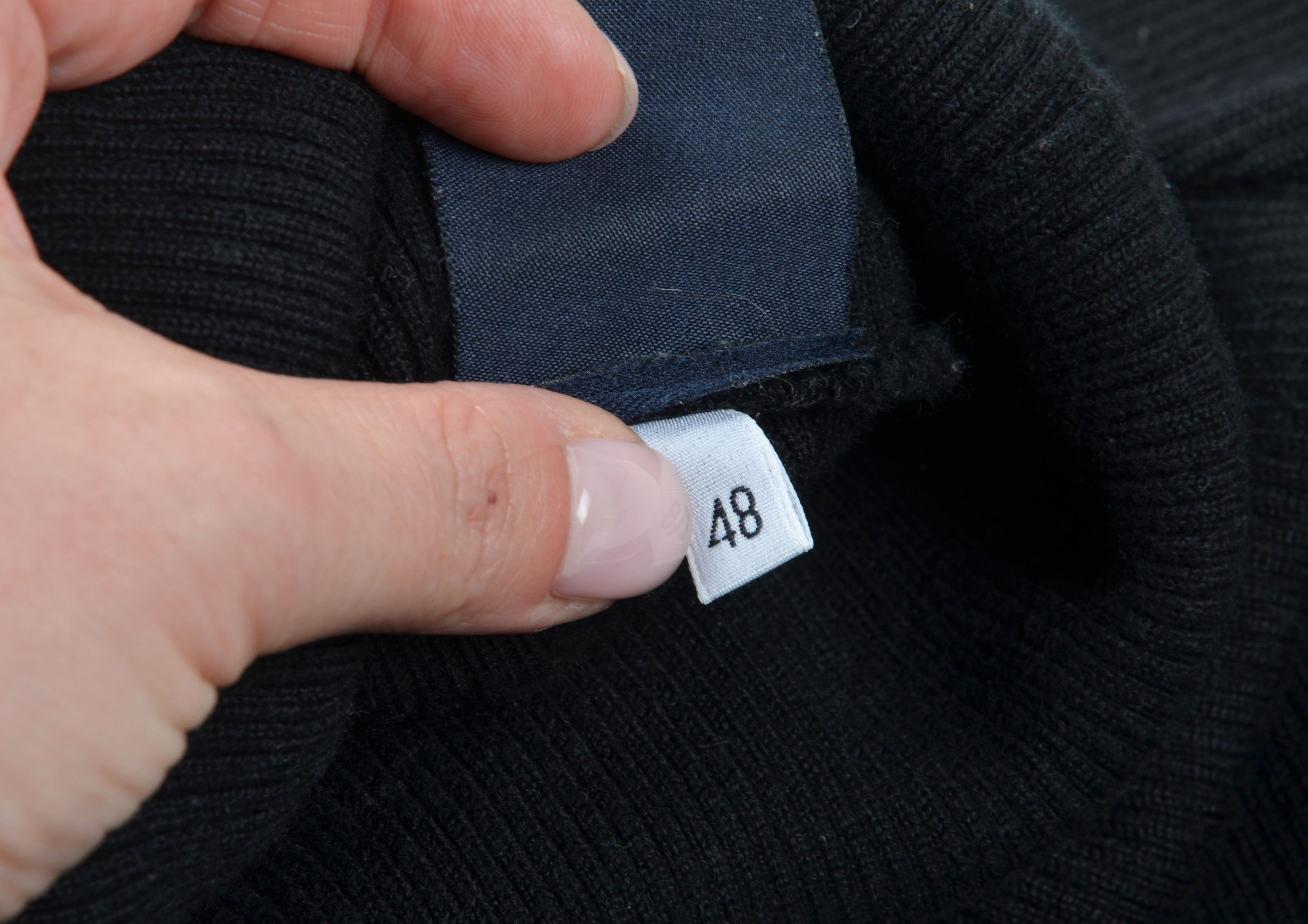 Dolce & Gabbana Vintage Dolce & Gabbana Black Ribbed Knit Turtleneck Sweater Size M / US 6-8 / IT 42-44 - 11 Thumbnail