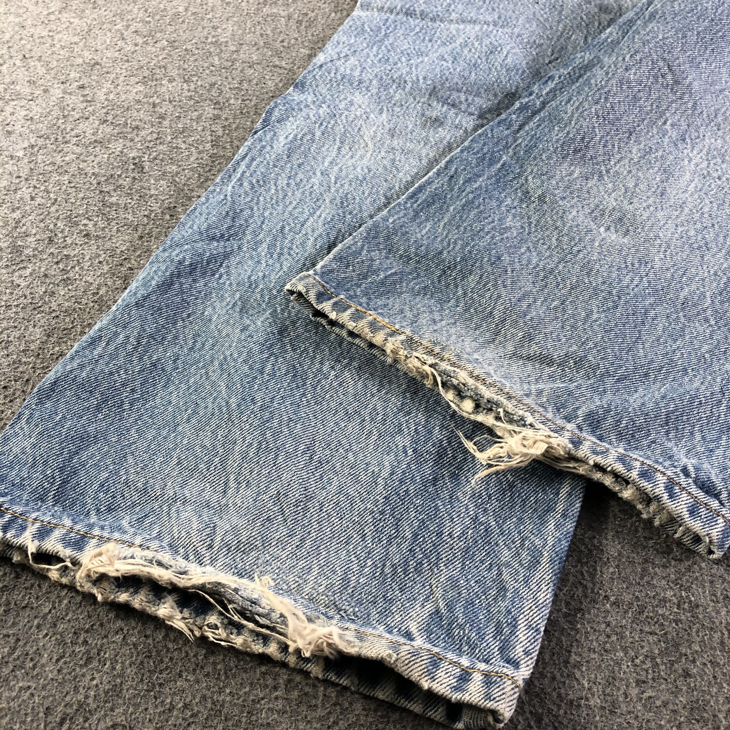 Levi's Vintage Light Wash Levis 501 Jeans-J4556 Size US 34 / EU 50 - 6 Thumbnail