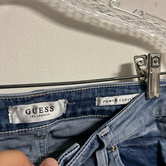 Guess Guess Power Curvy Mid Jeans Size 27" / US 4 / IT 40 - 3 Thumbnail