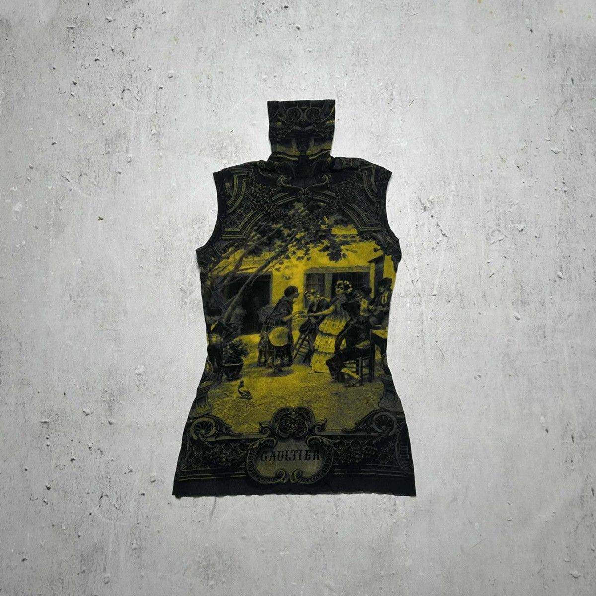 Jean paul gaultier vintage SS98 runway mesh top