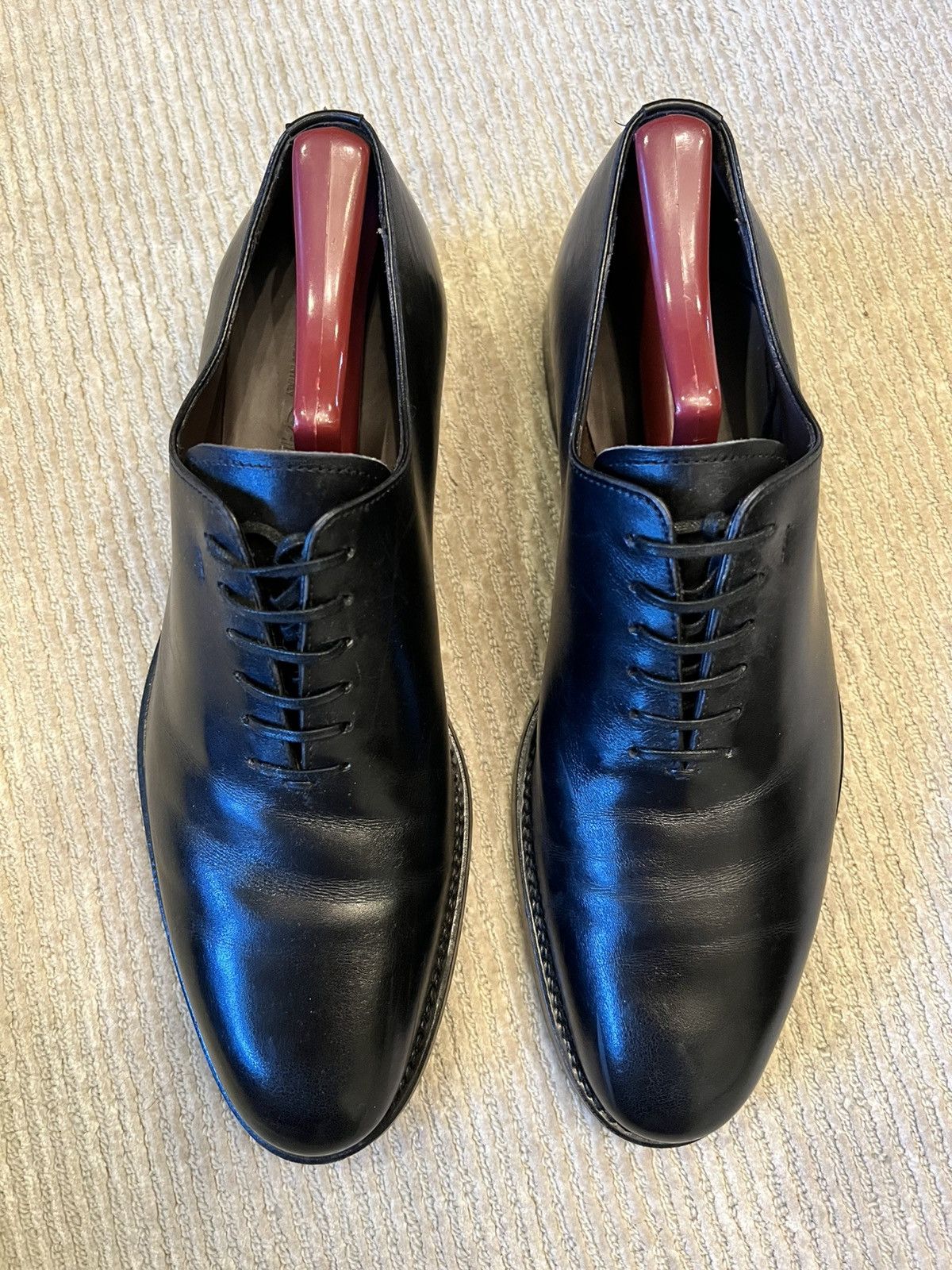 Salvatore Ferragamo Ferragamo Tramezza plain toe Oxford Black 8.5EE (9.5US) Size US 9.5 / EU 42-43 - 3 Thumbnail