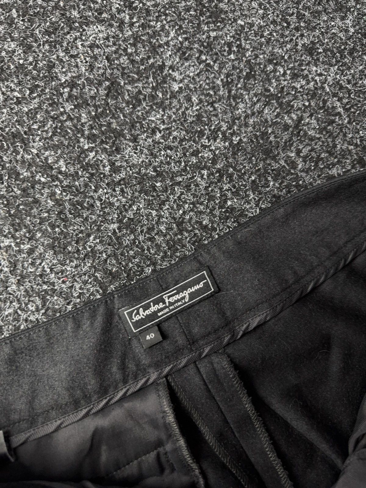 Salvatore Ferragamo Rare Salvatore Ferragamo Wool Pleated Trousers Made in Italy Size 30" / US 8 / IT 44 - 6 Thumbnail