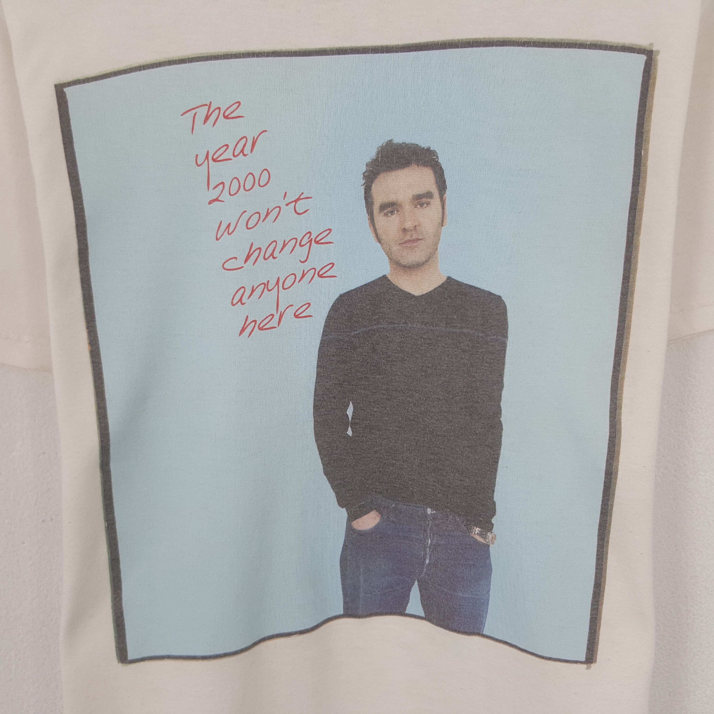 Band Tees Vintage Morrisey MOZ English Singer Songwriter Tshirt Size US M / EU 48-50 / 2 - 2 Thumbnail