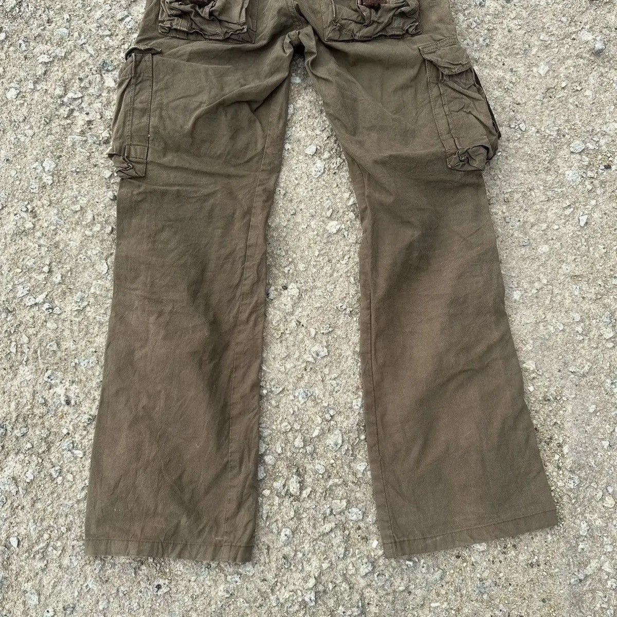 Generic Surplus SICKS💥FLARE/BOOTCUT SURPLUS Japan Tactical Multi Cargo Pants Size US 30 / EU 46 - 15 Thumbnail