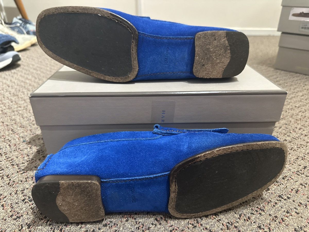 Tom Ford Tom Ford Blue Suede Shoes Size 10.5 Size US 10.5 / EU 43-44 - 7 Thumbnail