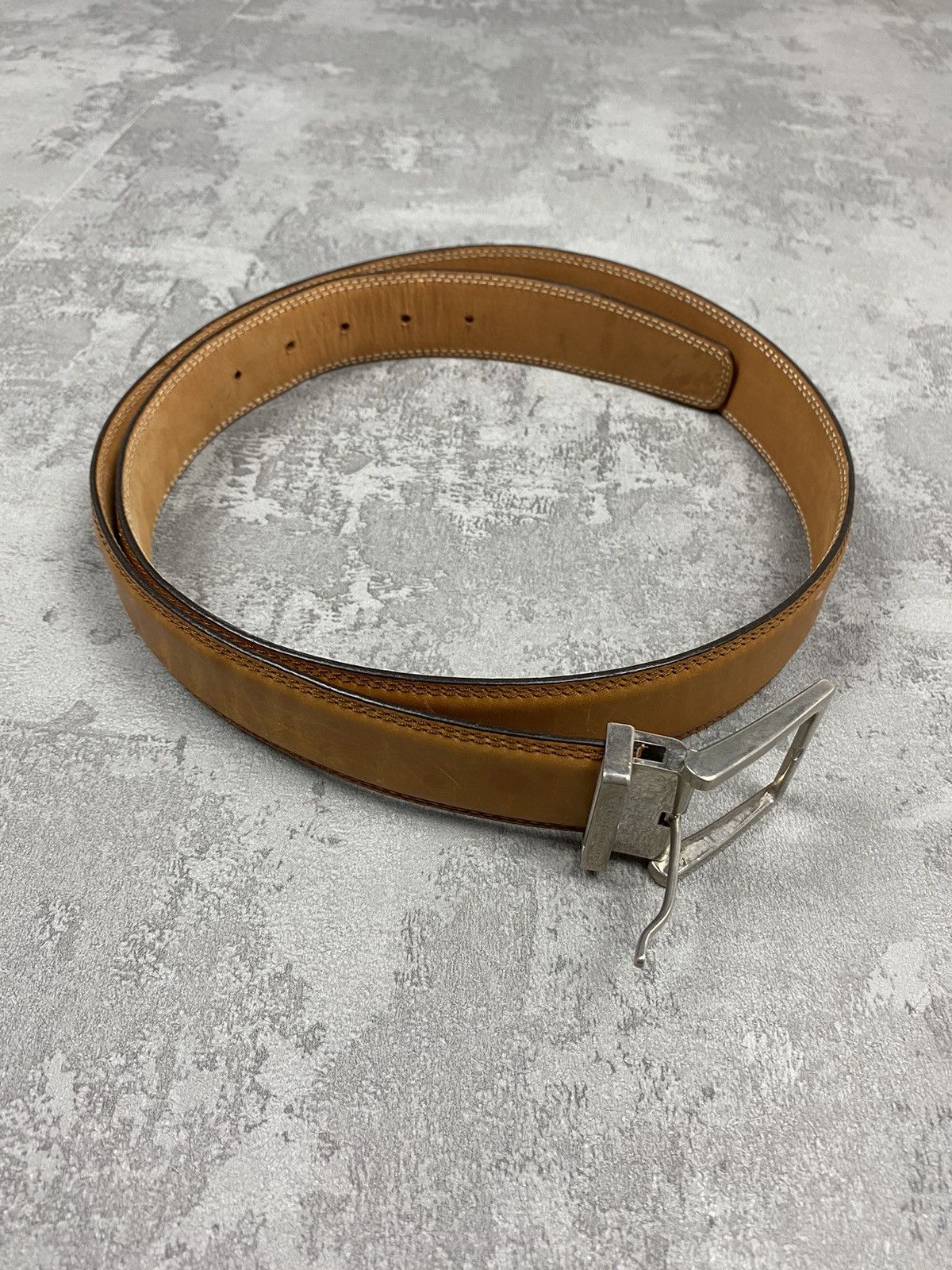 Fratelli Rossetti Brown leather belt made in Italy Size ONE SIZE - 1 Thumbnail