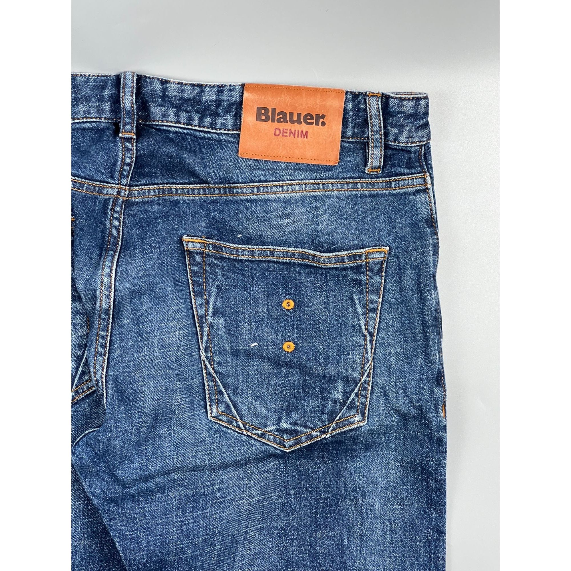 Other Blauer Skinny Selvedge Denim Jeans Pants (Y0969) Size US 33 - 13 Thumbnail