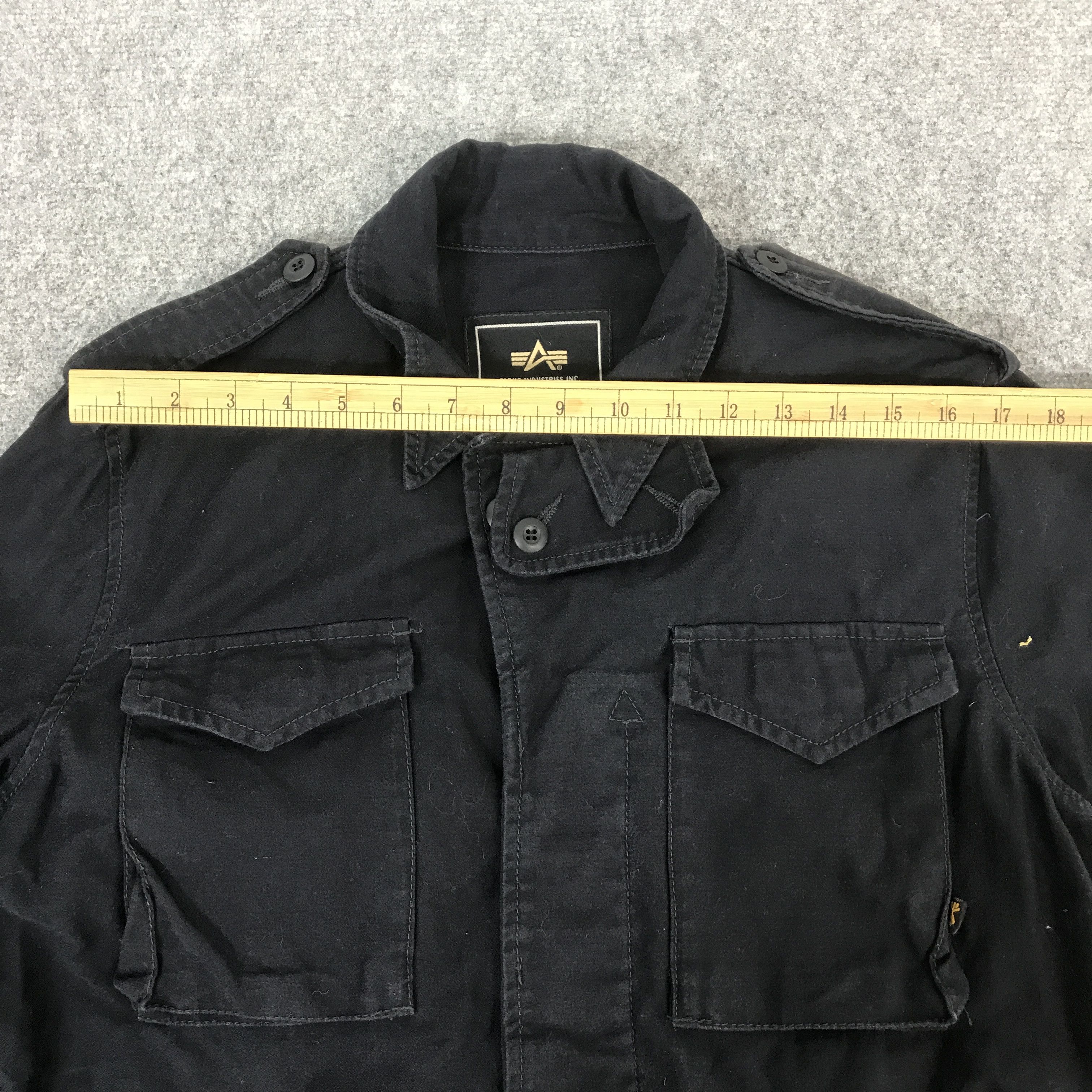 Alpha Industries ALPHA INDUSTRIES MILITARY M65 BUTTON JACKET K68B6 Size US L / EU 52-54 / 3 - 5 Thumbnail