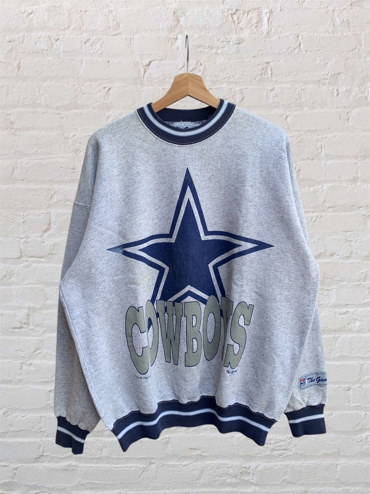 Vintage NFL DALLAS COWBOYS VINTAGE 93’ SWEATSHIRT Size US XL / EU 56 / 4 - 1 Thumbnail