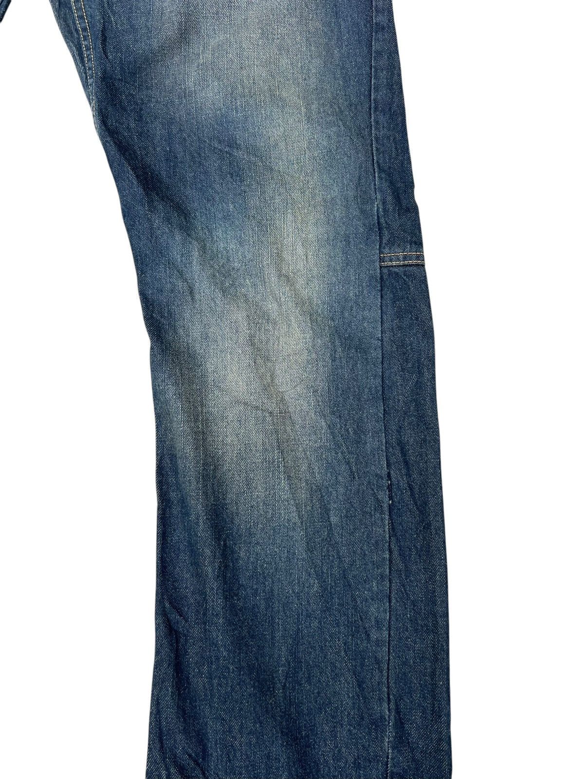 Vintage Mud Wash Denim Double Waist Dominate Handcrafted Jeans Size US 30 / EU 46 - 13 Thumbnail