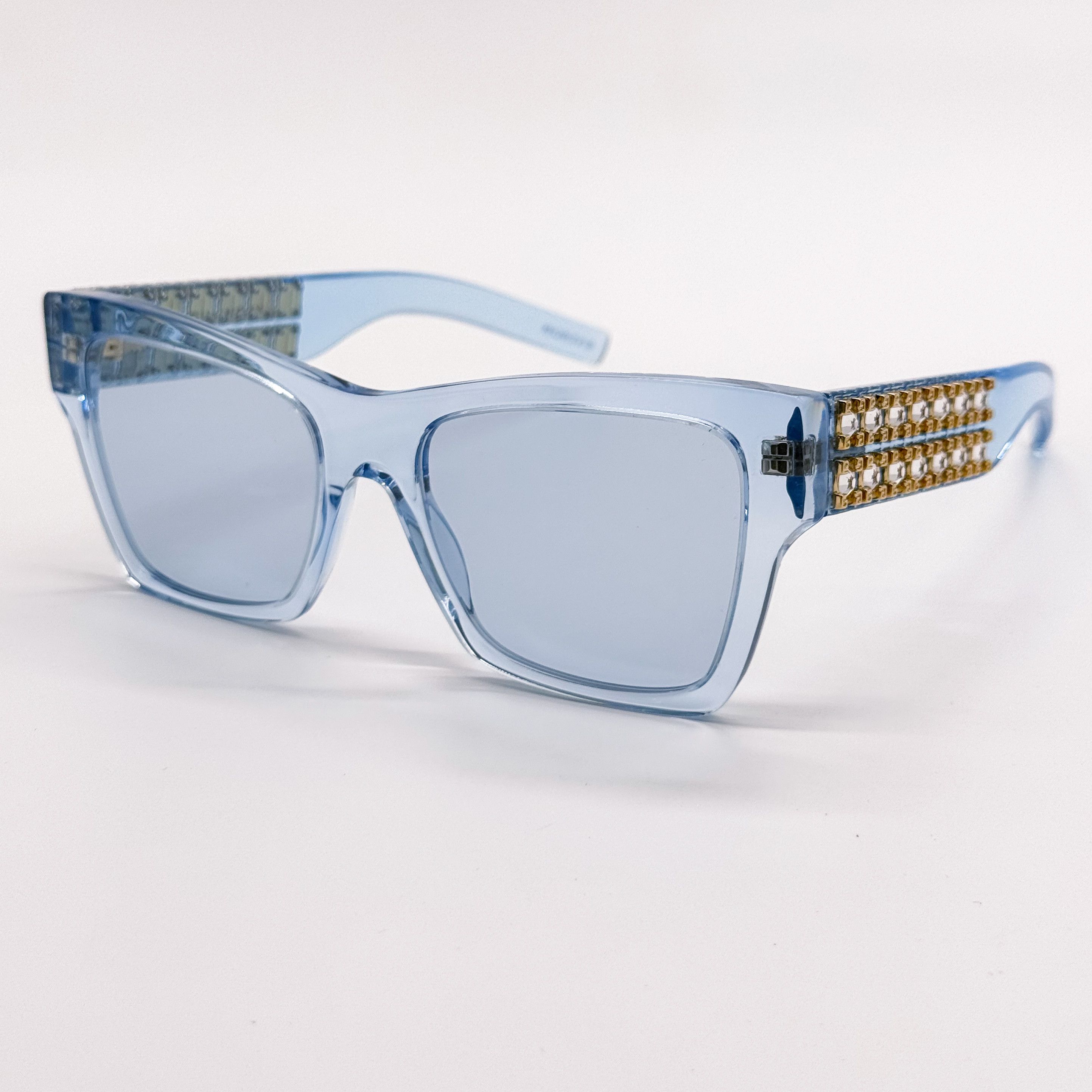 Givenchy NEW GIVENCHY GV40076I 84V BLUE WOMEN SUNGLASSES GIVENCHY Size ONE SIZE - 2 Thumbnail