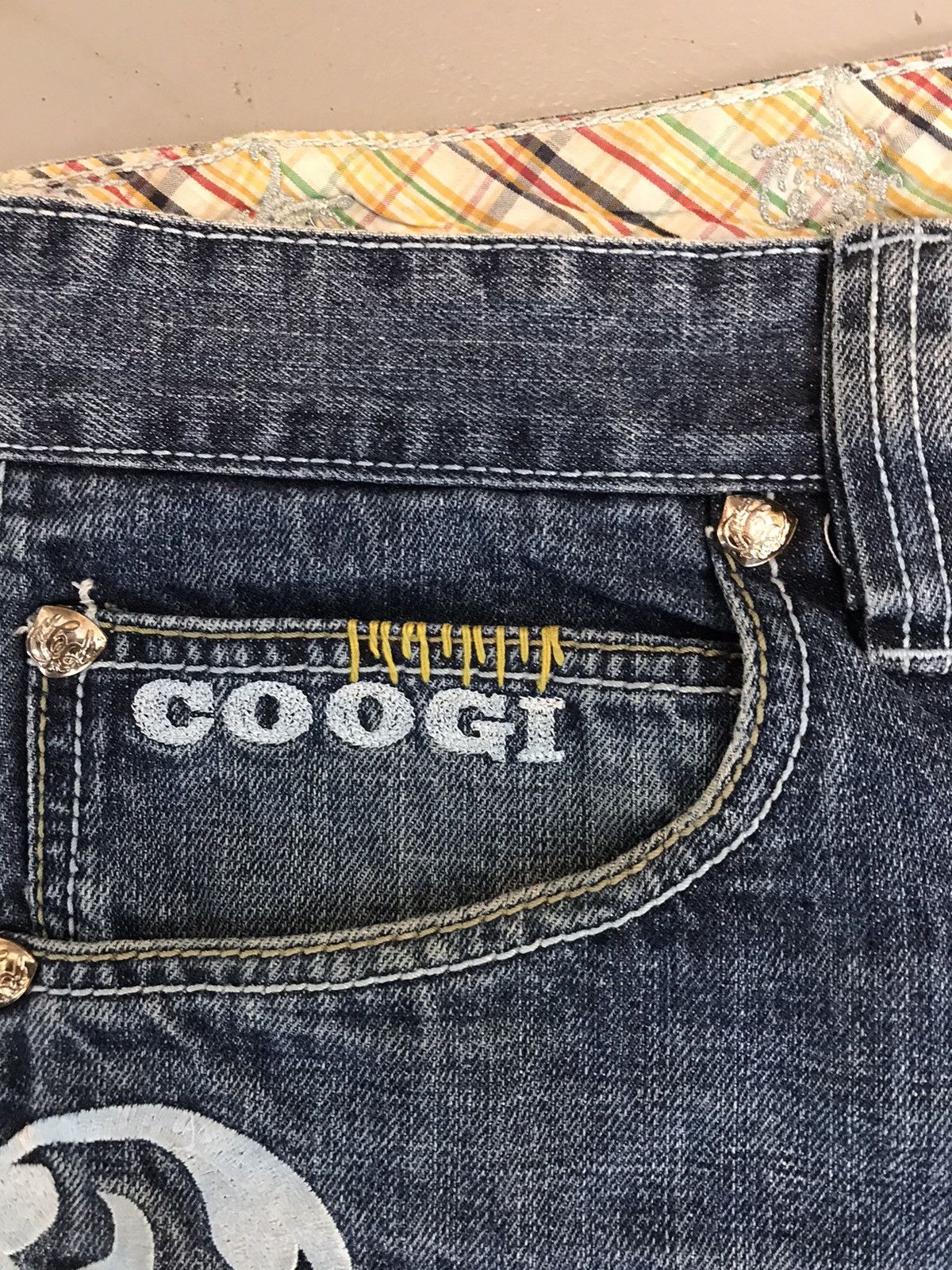 Coogi × Vintage Vintage Coogi embroidered baggy fit denim Size US 40 / EU 56 - 10 Thumbnail