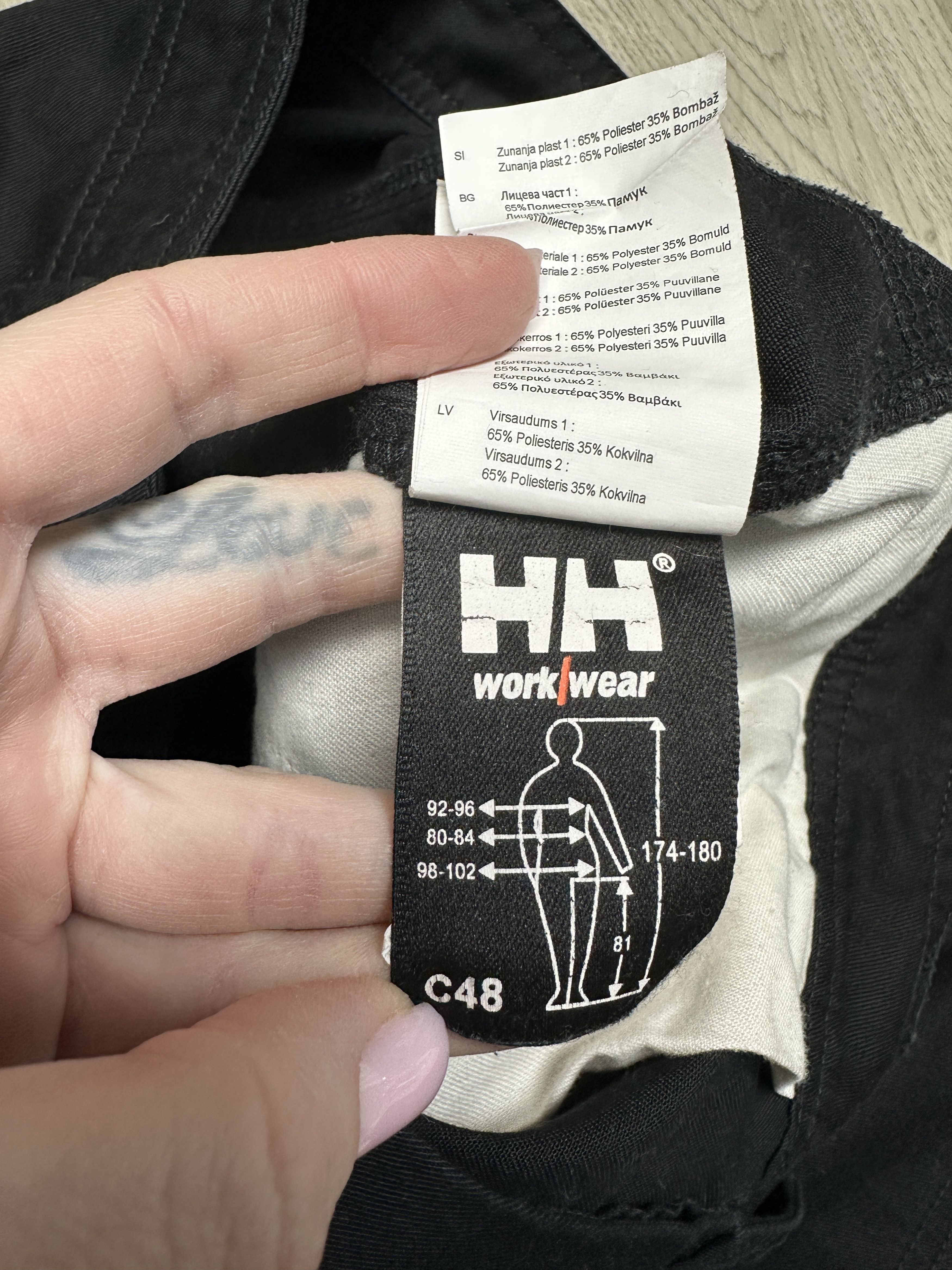 Helly Hansen Helly Hansen Workwear Mens Cargo Pants Size US 32 / EU 48 - 5 Thumbnail
