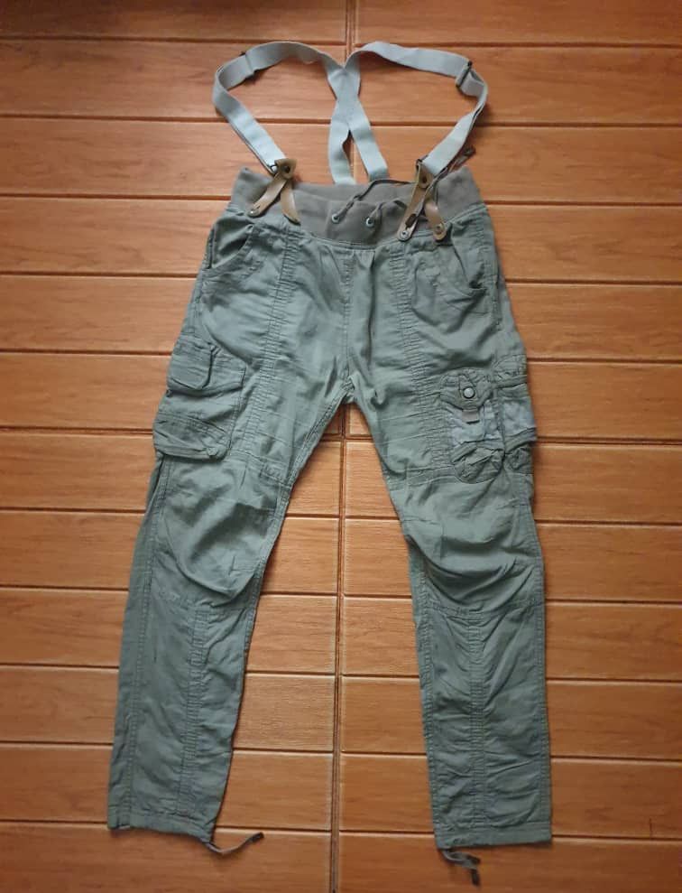 GOA Goa multipocket utility with suspender military garment pant Size US 32 / EU 48 - 1 Thumbnail