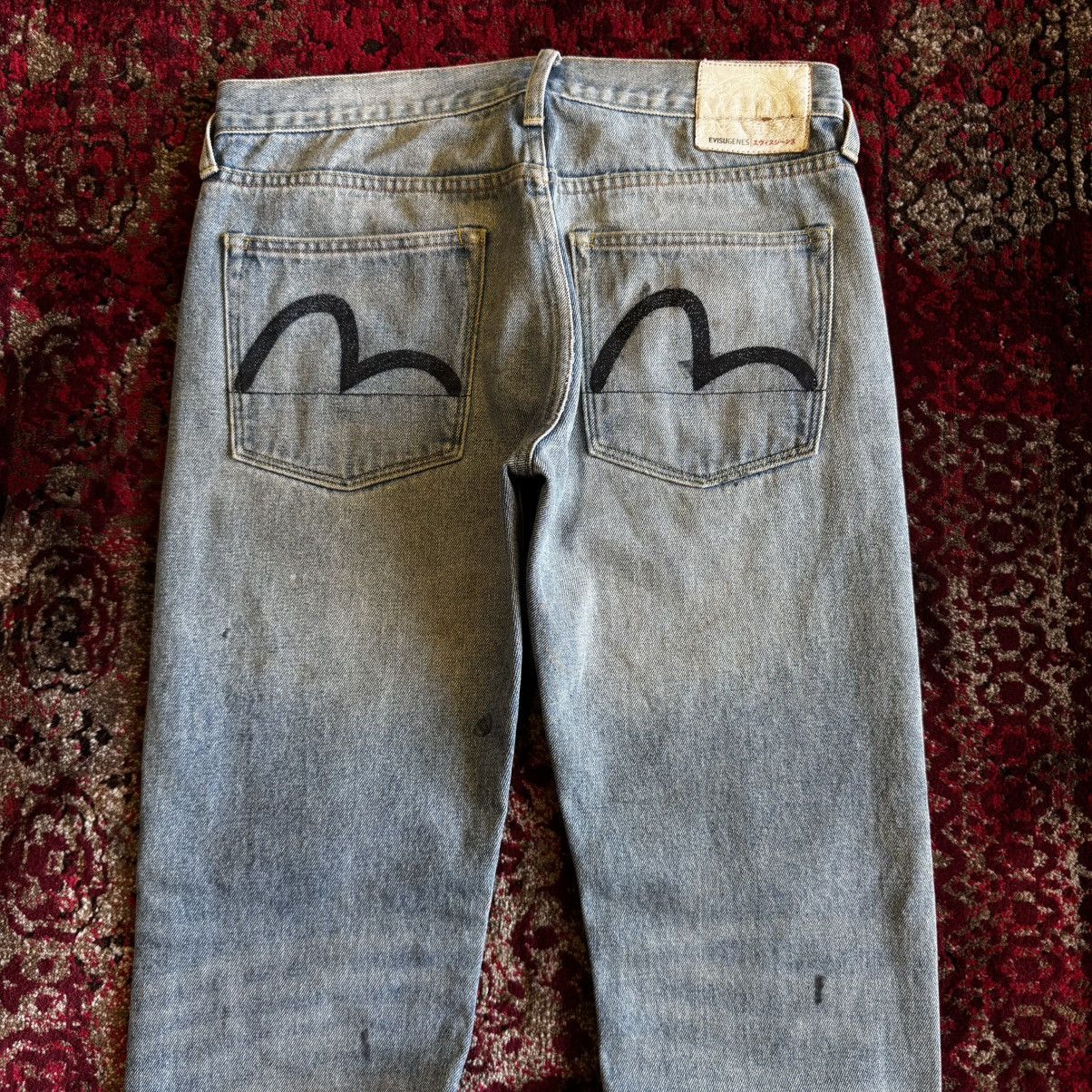 Evisu Evisu Jeans W Paint Splatter Details Size US 32 / EU 48 - 3 Thumbnail