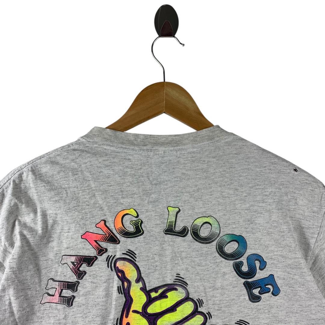Delta × Vintage Vintage distrssed HANG LOOSE HAWII printed tee Size US M / EU 48-50 / 2 - 11 Thumbnail