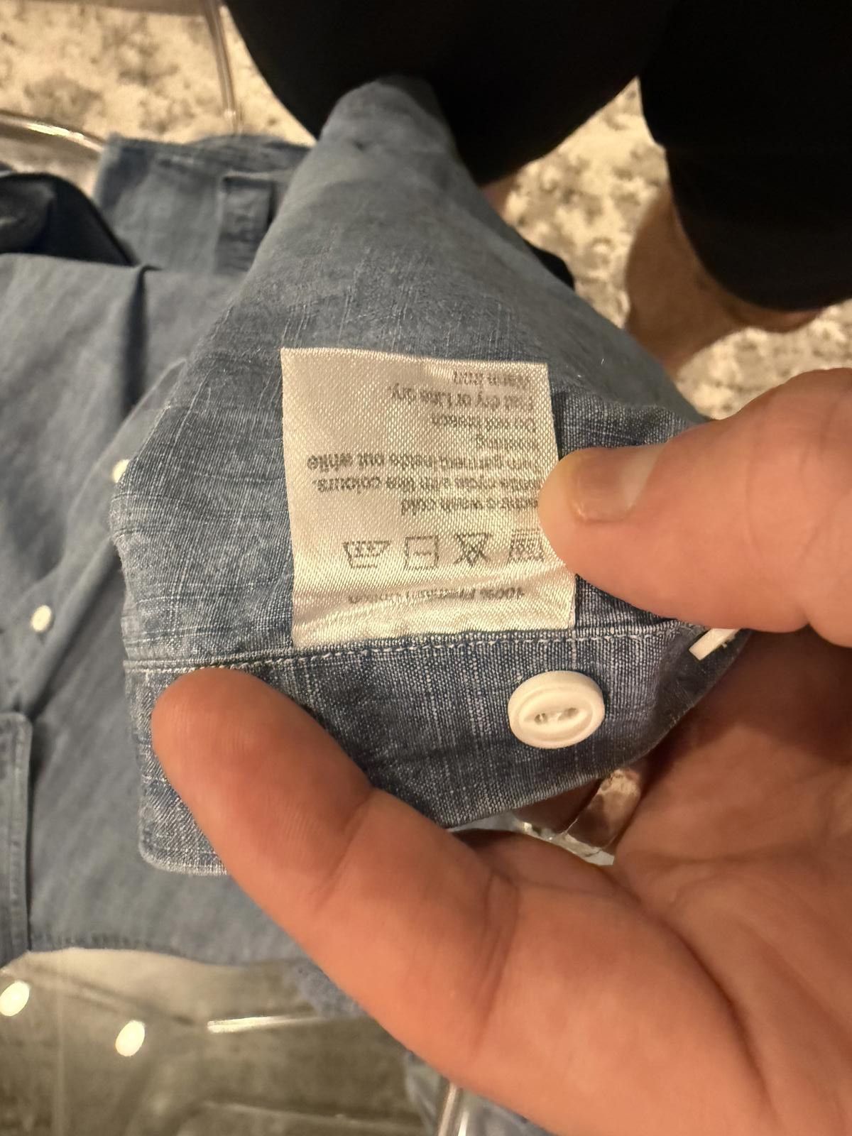 Designer Spier & Mackay Contemporary Chambray Shirt Size US XXL / EU 58 / 5 - 7 Thumbnail