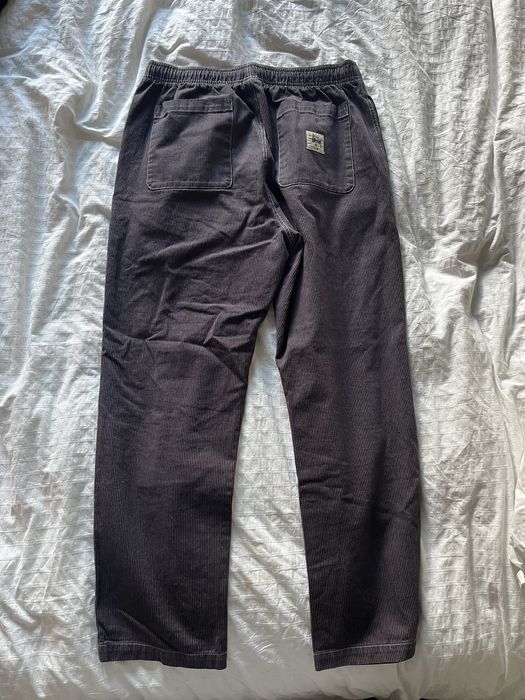 Stussy Purple stripped stussy pants | Grailed