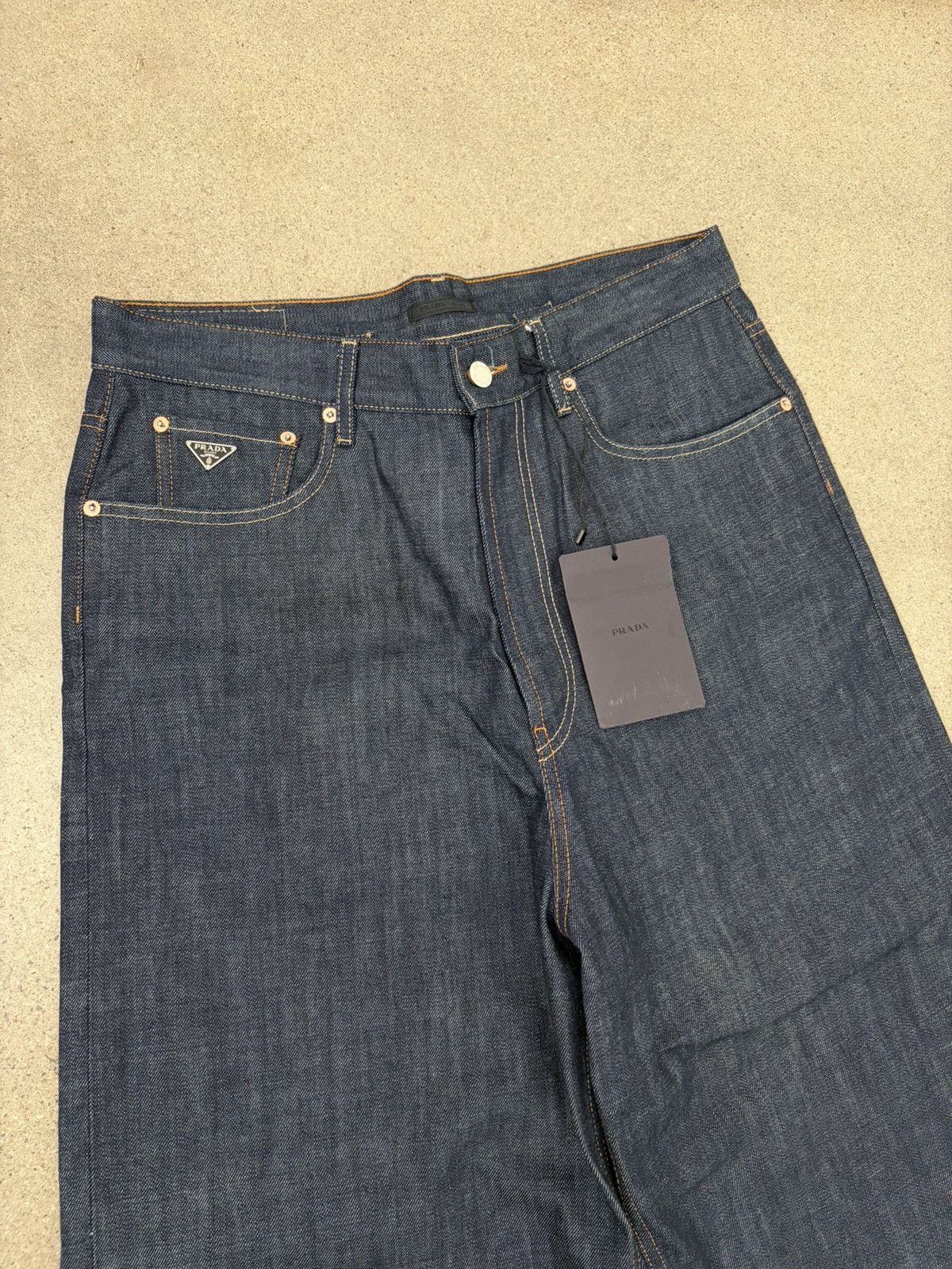 Prada wide leg selvage denim Size US 32 / EU 48 - 5 Thumbnail