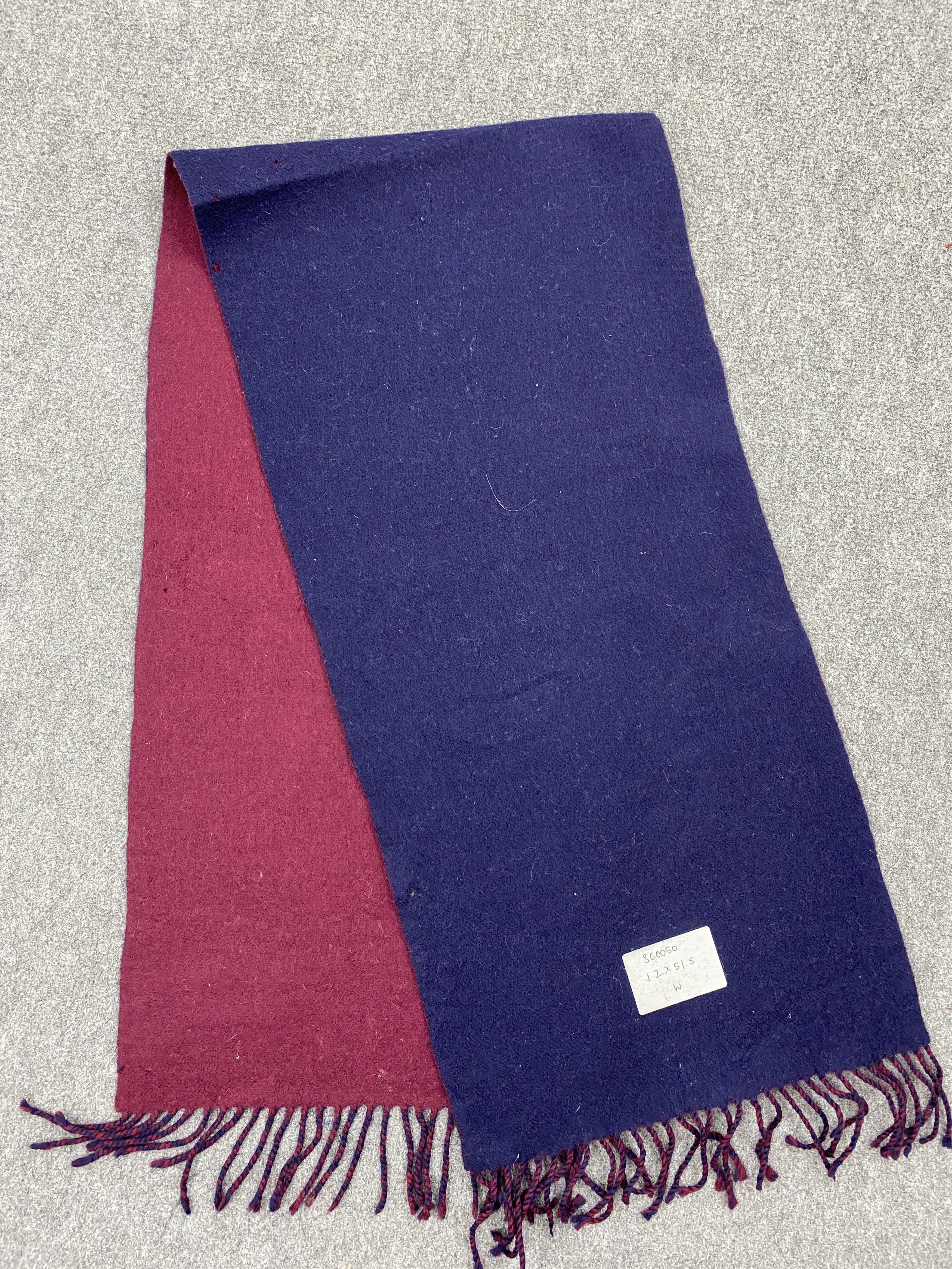 Japanese Brand Plain Cashmere Scarf Muffler Unbranded Neckwear - SC0050 Size ONE SIZE - 6 Thumbnail