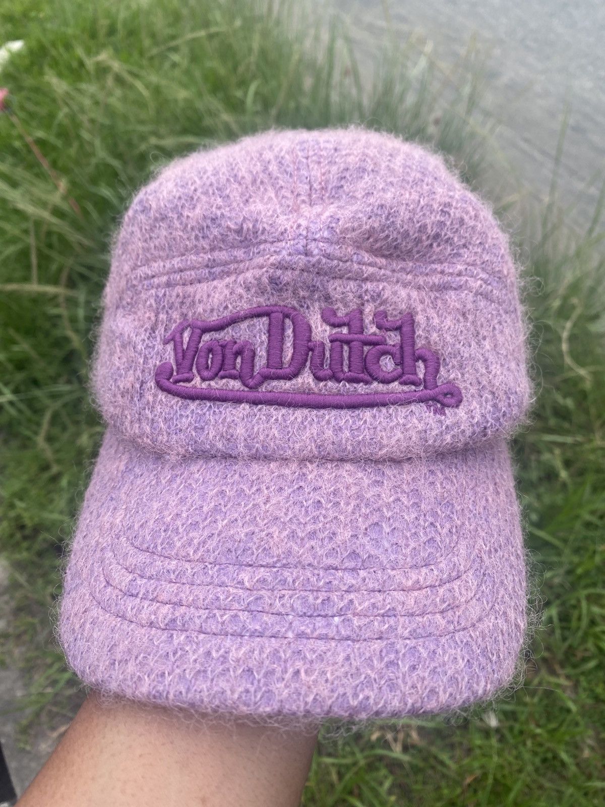 Von Dutch Von Dutch Mohair Fleece 5-Panel Hat Size ONE SIZE - 1 Thumbnail