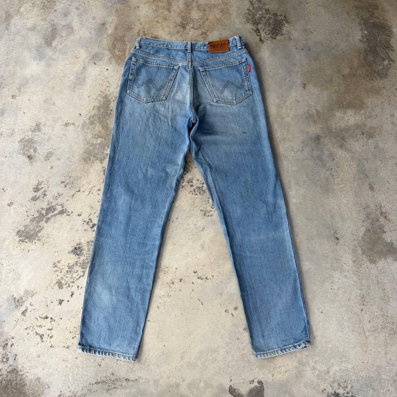Vintage VINTAGE 90S EDWIN JAPAN CLASSIC DENIM LIGHT PRE-WASHED W30" Size US 30 / EU 46 - 15 Thumbnail