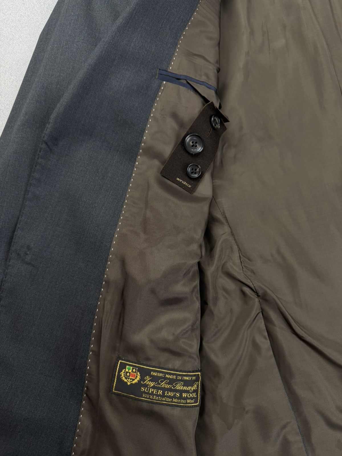 Other Windsor x Loro Piana Super 130’S Wool Blazer Jacket Size 50 Size 40R - 9 Thumbnail