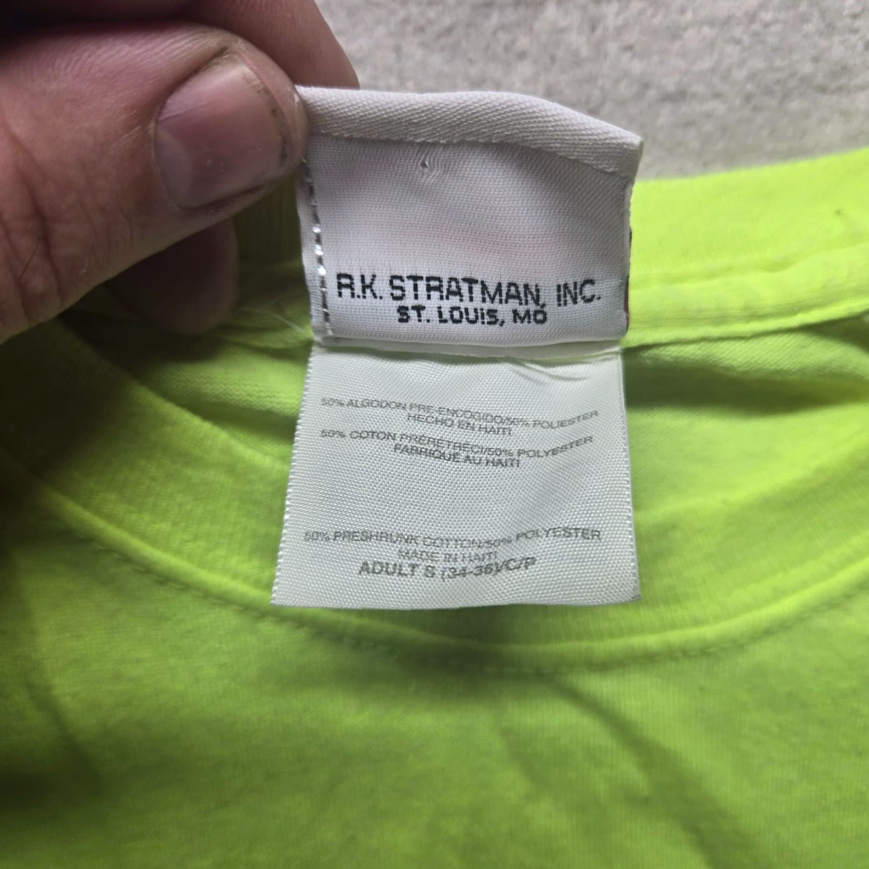 Harley Davidson Harley-Davidson Shirt Mens Size S Yellow Neon Short Sleeve T-Shirt Size US S / EU 44-46 / 1 - 4 Thumbnail