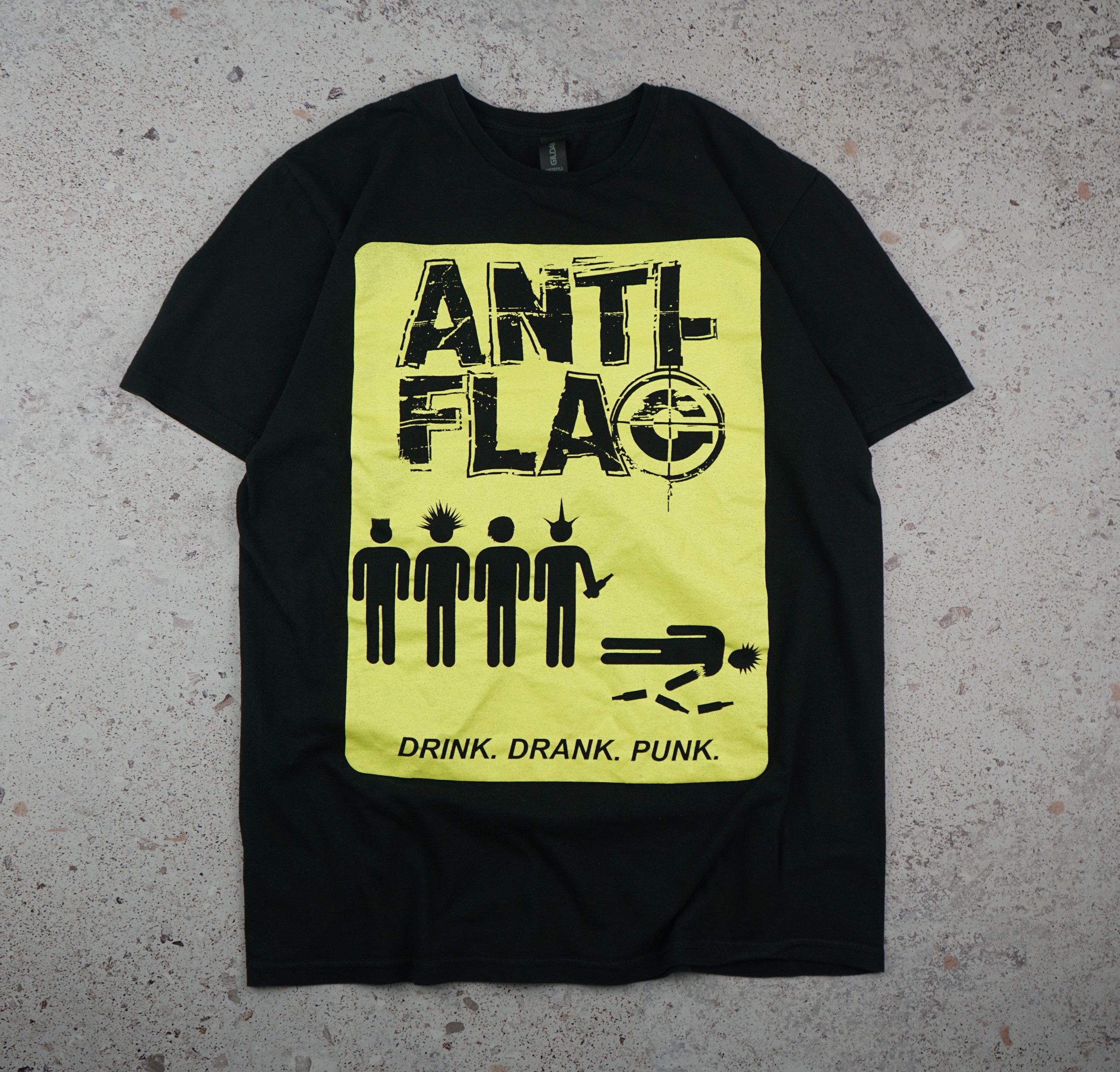 Band Tees × Vintage Vintage Anti-Flag T-Shirt Size US S / EU 44-46 / 1 - 1 Thumbnail