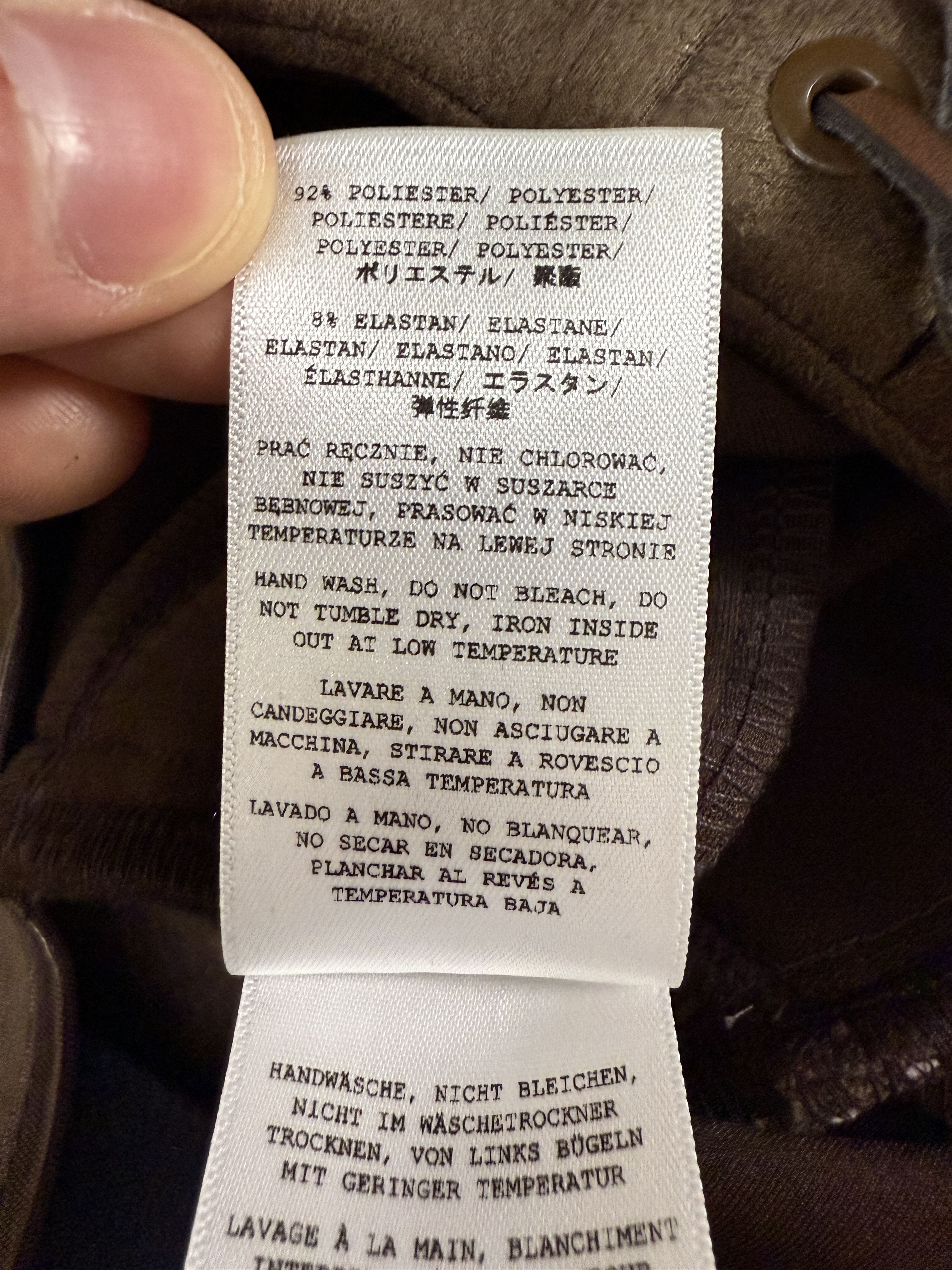 Misbhv $610 MISBHV Vegan Suede Lara Trousers Size 26" / US 2 / IT 38 - 11 Thumbnail