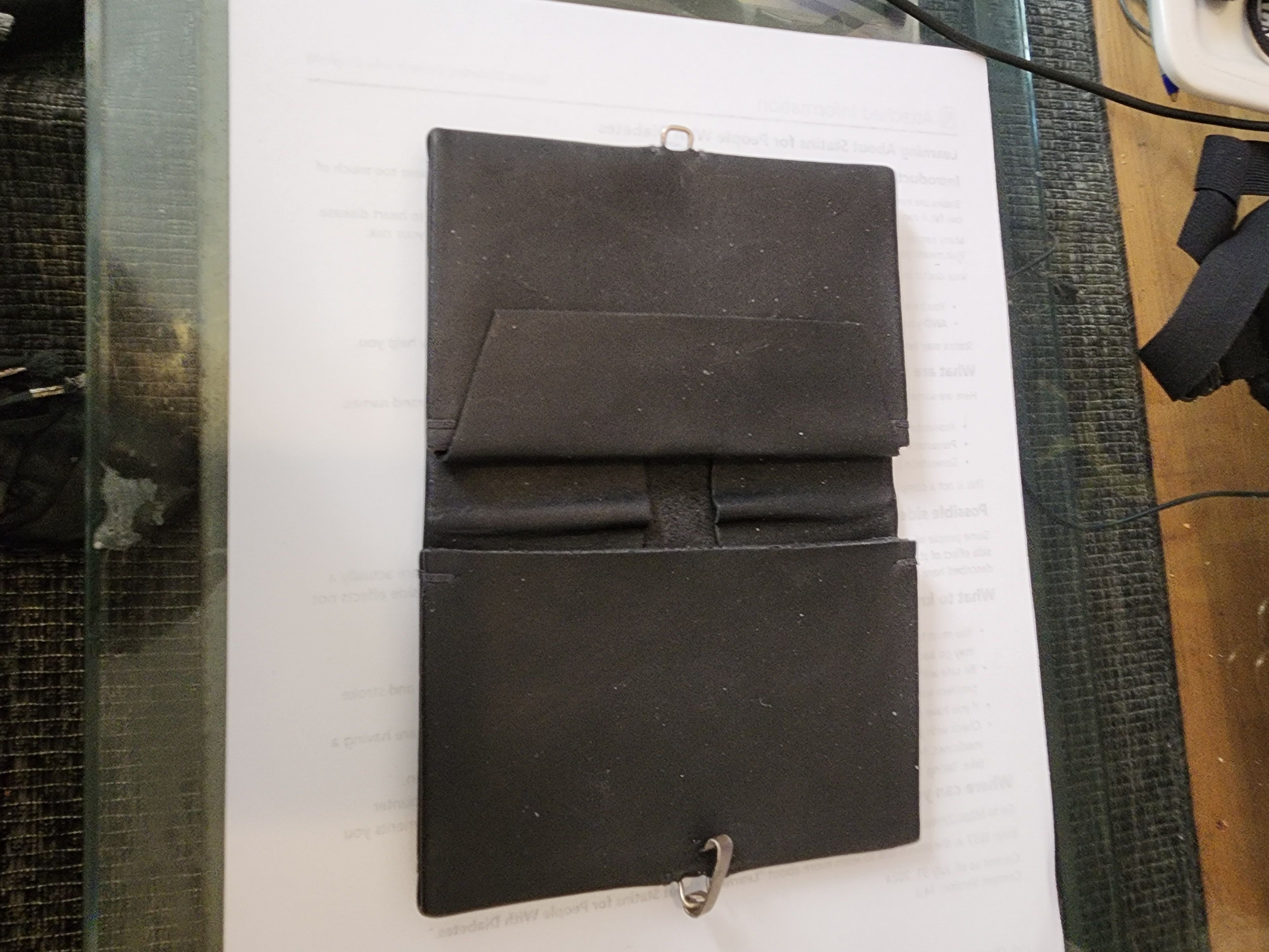 Ma+ M.A+ Origami Calf Leather Medium Wallet Excellent Condition Size ONE SIZE - 2 Thumbnail