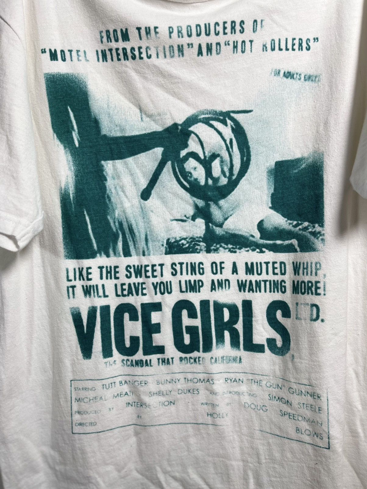 Vintage VINTAGE MOVIE VICE GIRLS Size US L / EU 52-54 / 3 - 3 Thumbnail