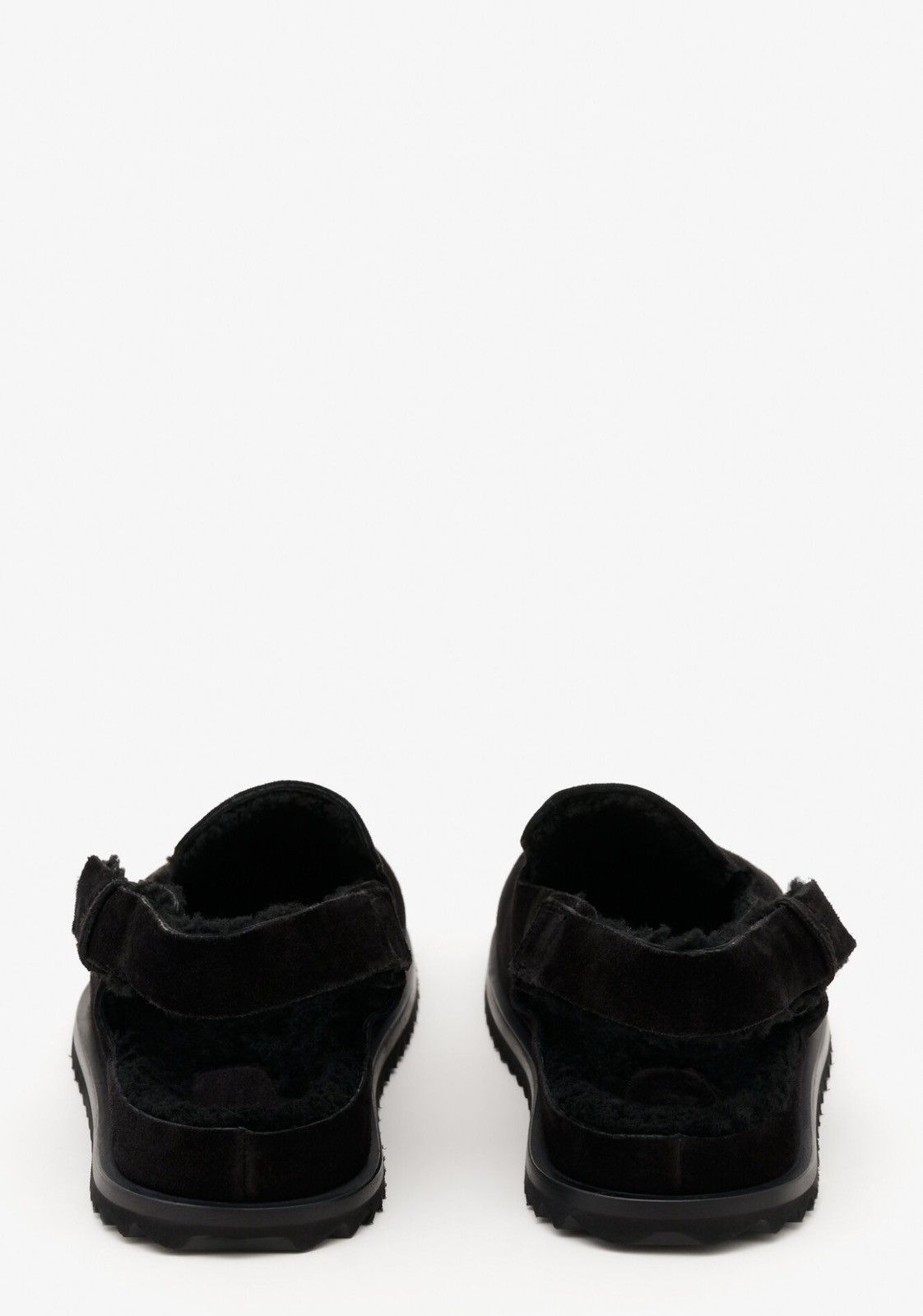 Guidi Last Officine Creative Introspectus Shearling Suede Mules Size US 13 / EU 46 - 3 Thumbnail