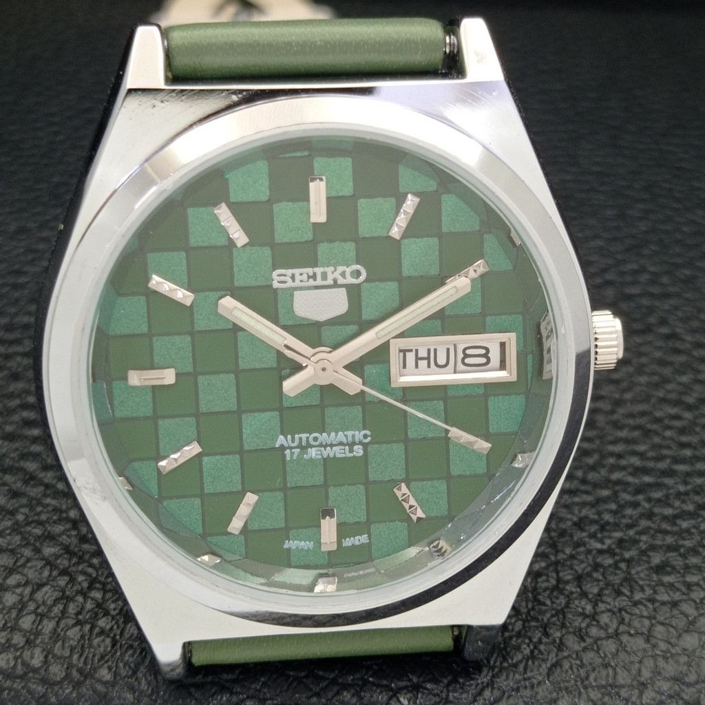 Seiko REFURBISHED VINTAGE SEIKO 5 AUTO JAPAN MENS WATCH a440223 Size 40 - 4 Thumbnail
