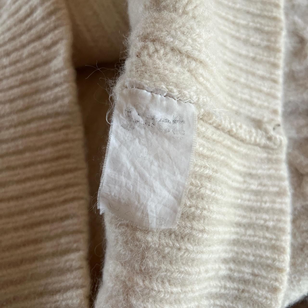 Schott Vintage Schott N.Y.C. Sportswear Cream Wool Sweater Size S / US 4 / IT 40 - 6 Thumbnail