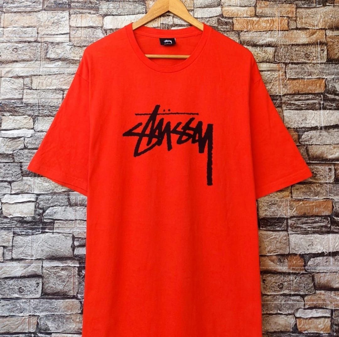 Stussy STUSSY STOCK LOGO TSHIRT Size US L / EU 52-54 / 3 - 2 Thumbnail