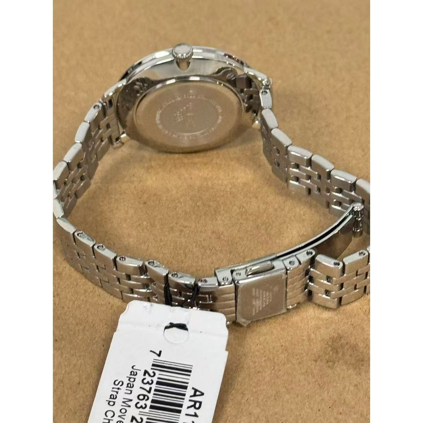 Emporio Armani Emporio Armani AR11213 Women's Watch Modern Slim Silver Dial Size ONE SIZE - 5 Thumbnail