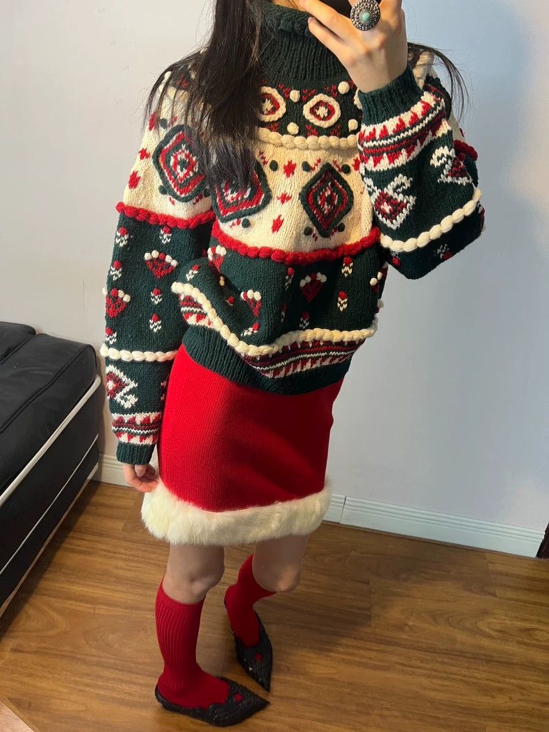 Issey Miyake Issey Miyake Christmas jumper Size M / US 6-8 / IT 42-44 - 9 Thumbnail
