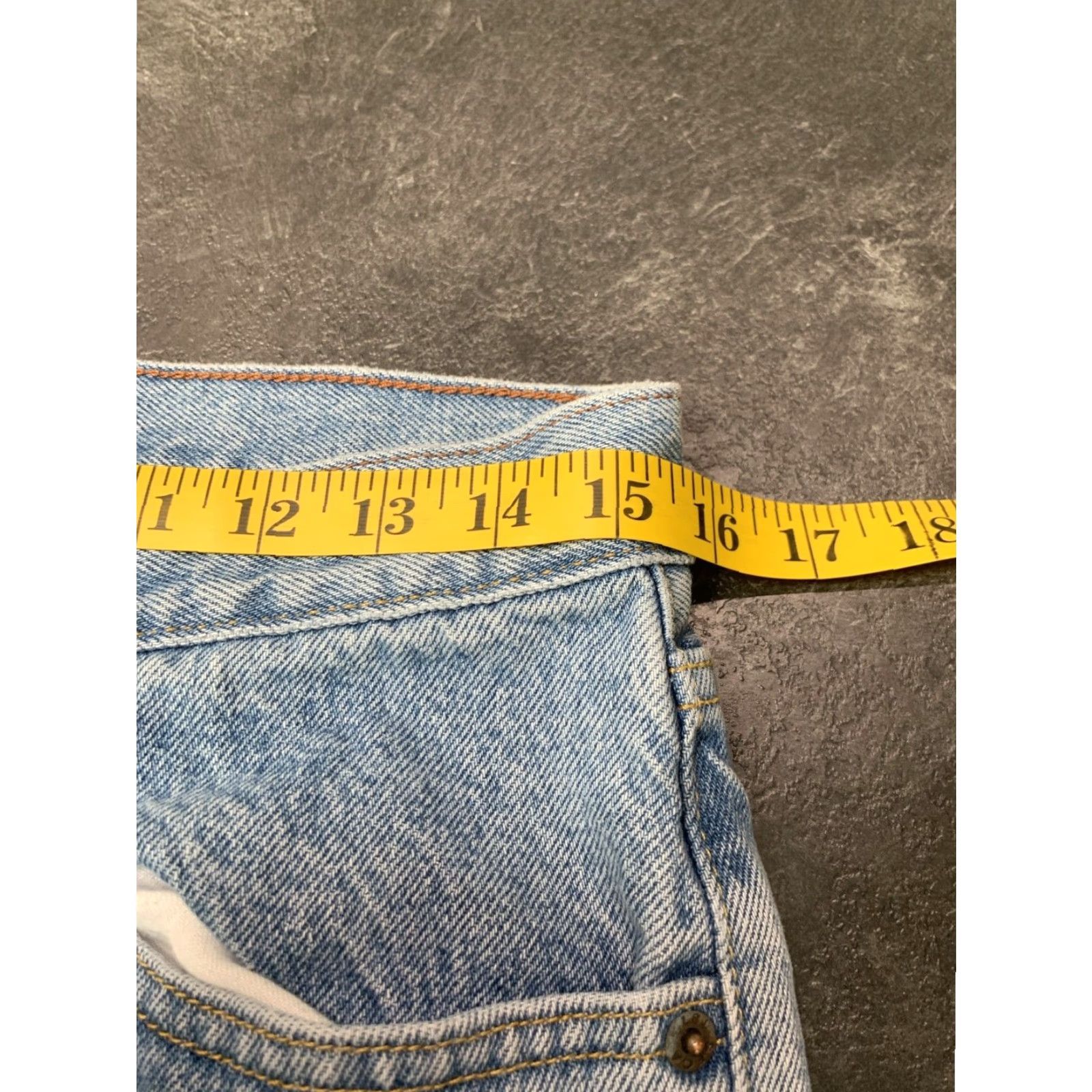 Levi's Mens Levi's Blue Slim Fit Mid Rise Jeans 32x30 Size US 32 / EU 48 - 6 Thumbnail