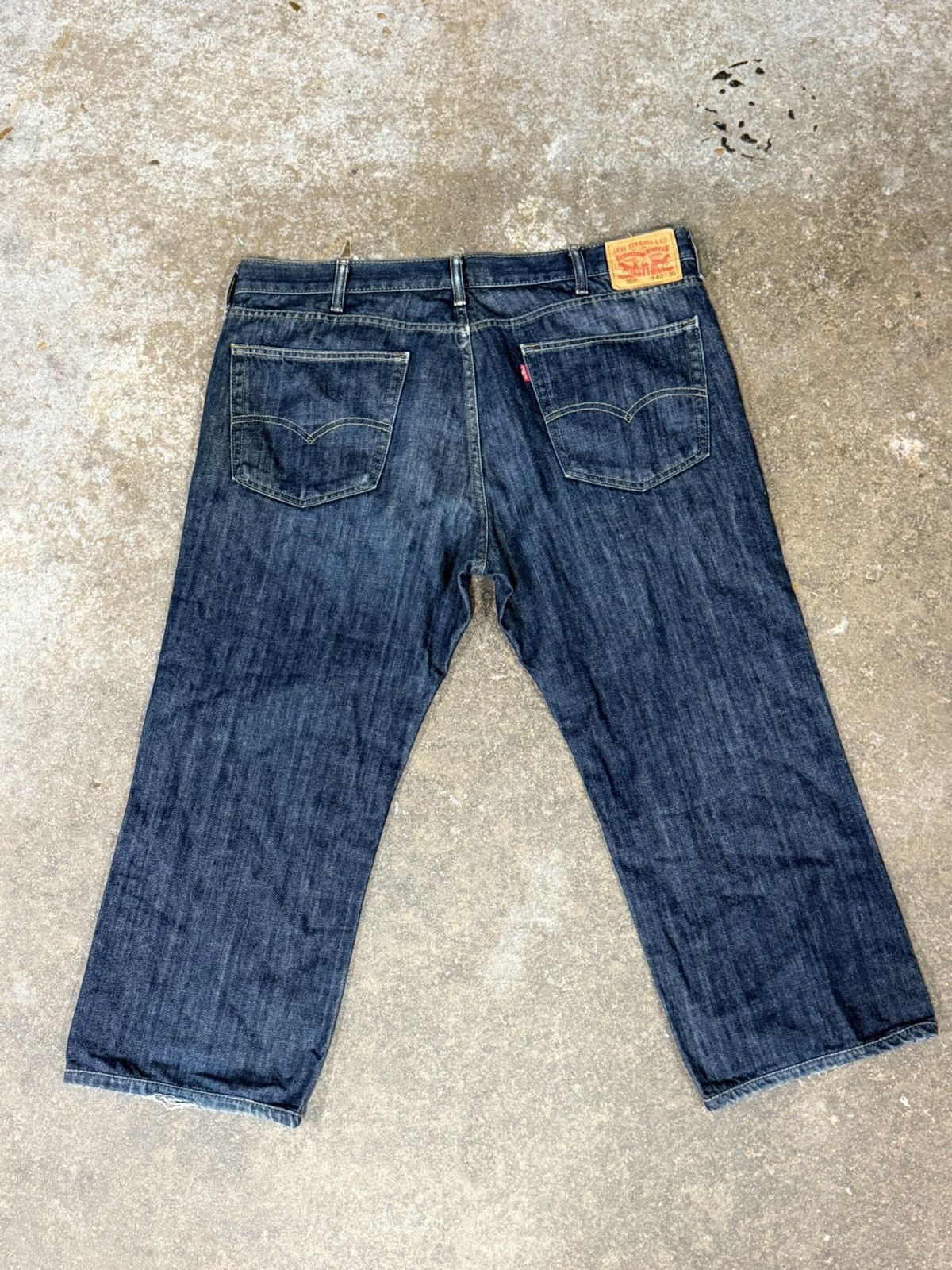 Levi's Levi's 559 Raw Denim Jeans 40 x 30 Red Tab Pocket Baggy Size US 40 / EU 56 - 6 Thumbnail