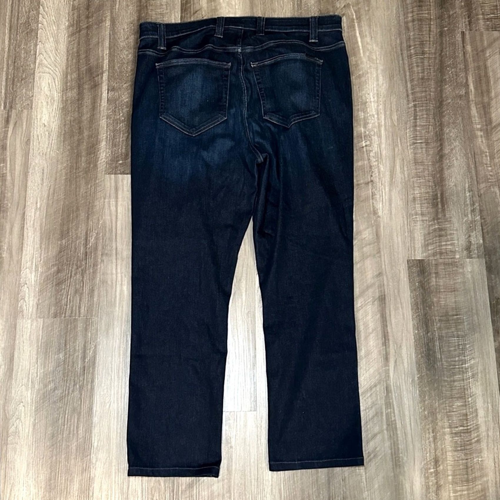 Vintage VINTAGE Joe's Jeans The Classic Straight Stretch Amory Dark Wash Jeans 42 Mens Regular 42 Blue 30 Inseam Size US 42 / EU 58 - 3 Thumbnail
